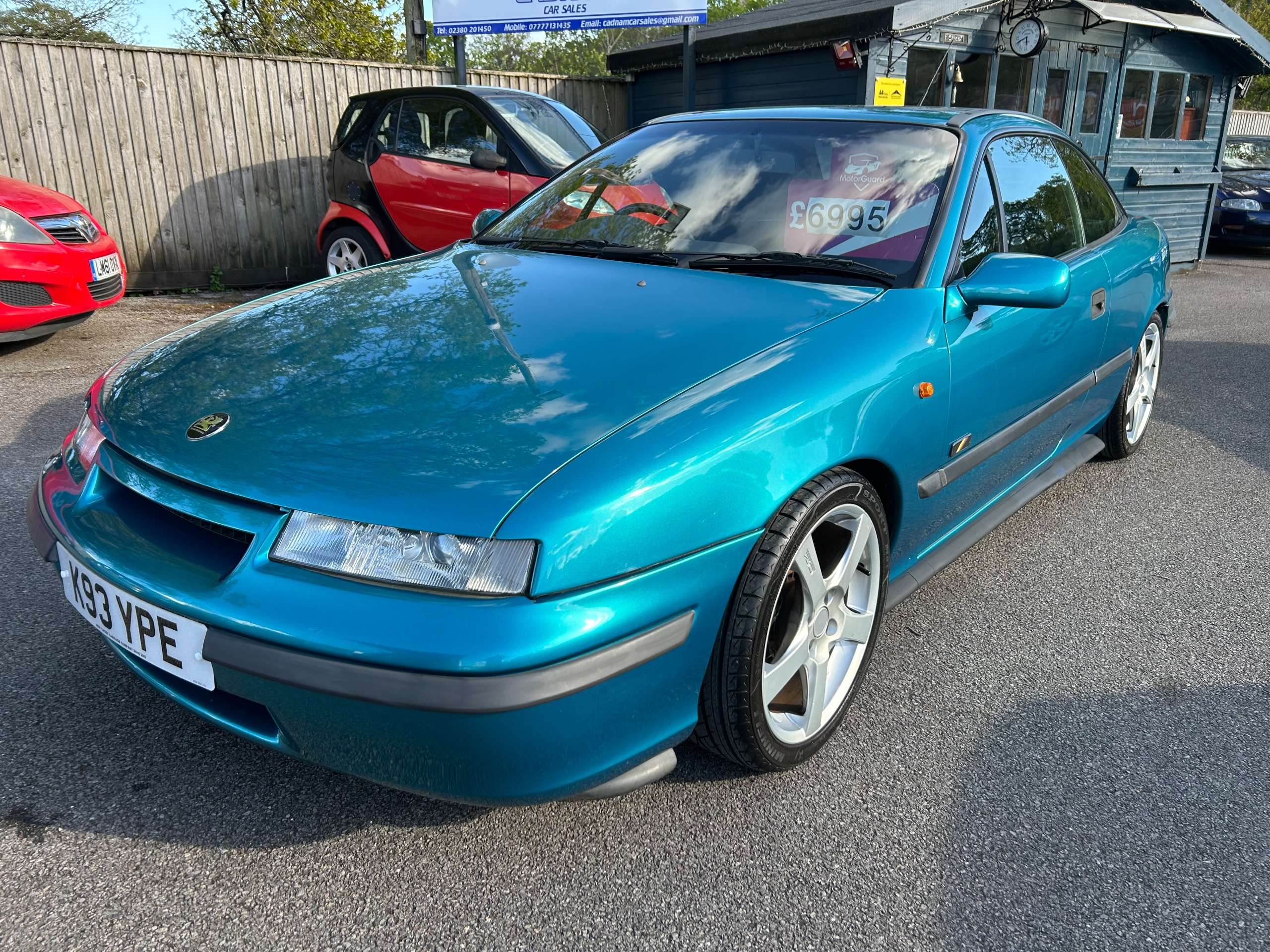 A 1993 VAUXHALL CALIBRA A 1993 VAUXHALL CALIBRA