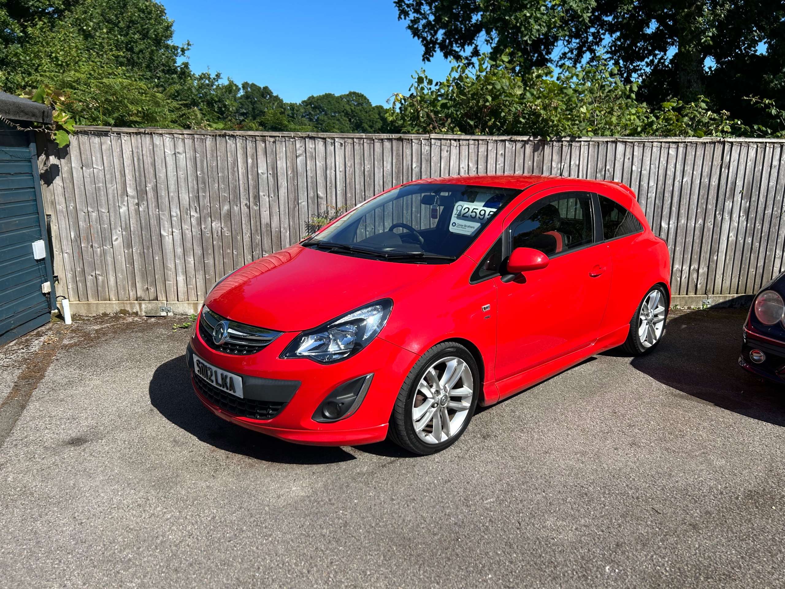 2012 VAUXHALL CORSA 2012 VAUXHALL CORSA