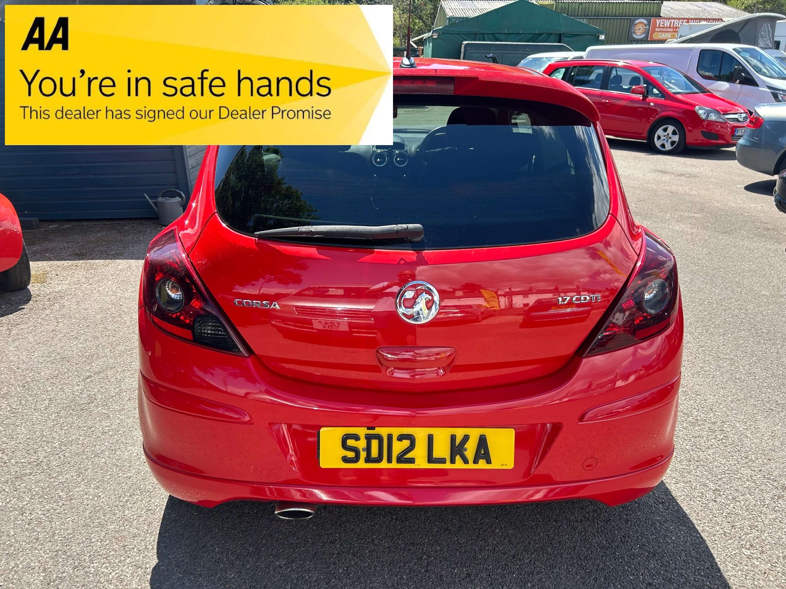2012 VAUXHALL CORSA 2012 VAUXHALL CORSA