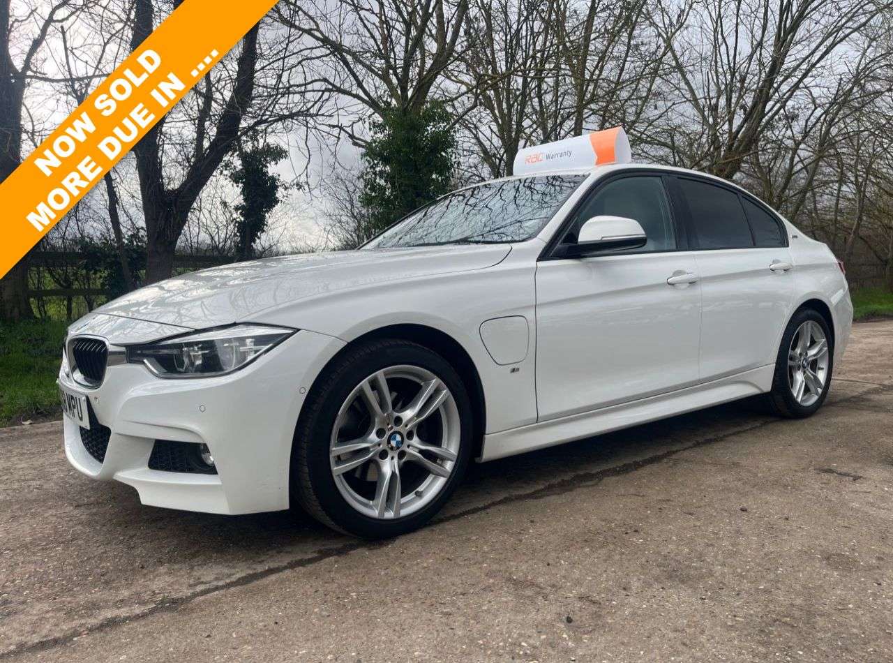 A 2018 BMW 3 SERIES 2.0 330e 7.6kWh M Sport Saloon 4dr Petrol Plug-in Hybrid Auto Euro 6 (s/s) A 2018 BMW 3 SERIES 2.0 330e 7.6kWh M Sport Saloon 4dr Petrol Plug-in Hybrid Auto Euro 6 (s/s)