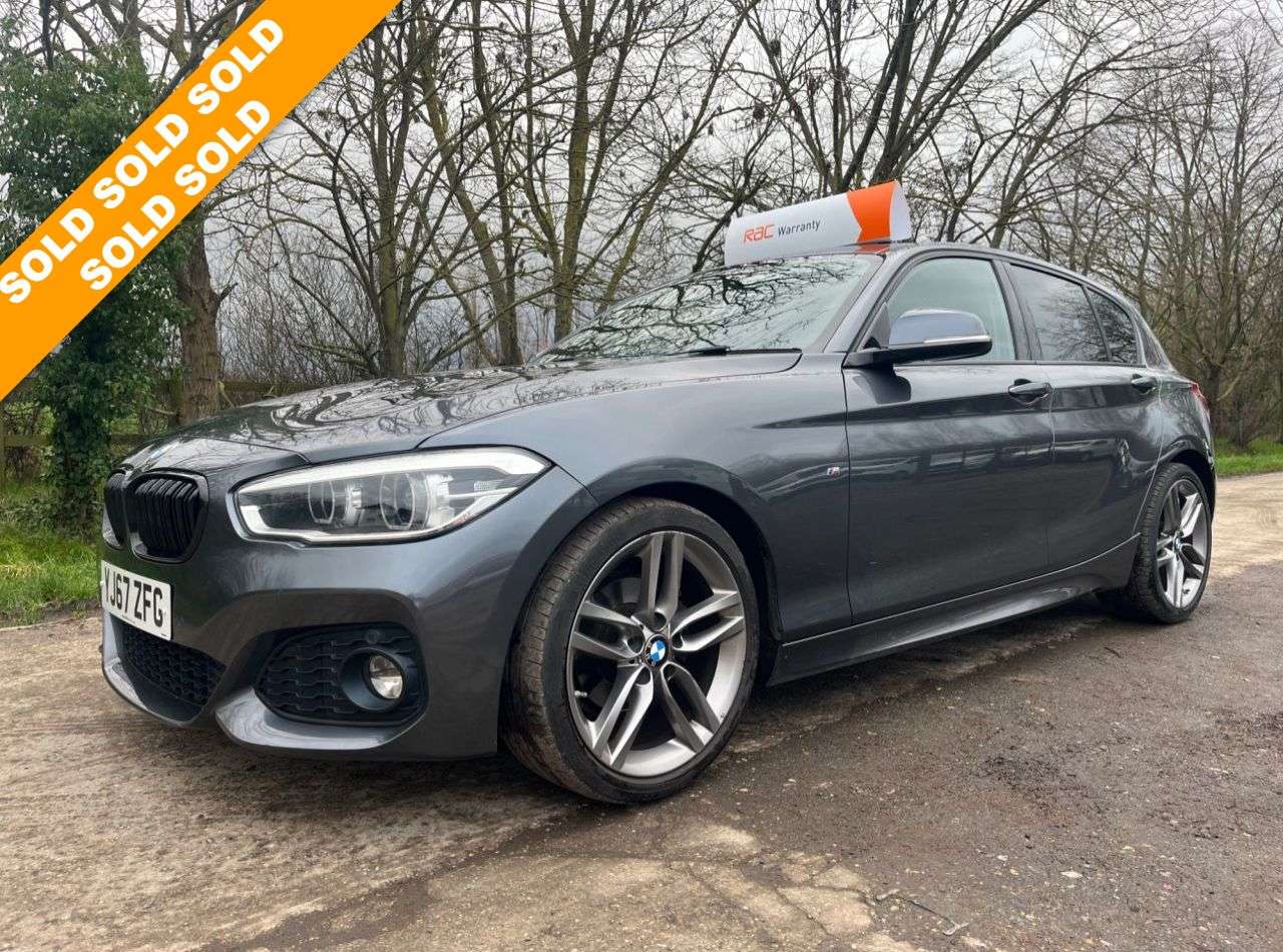 A 2017 BMW 1 SERIES 1.5 118i M Sport Hatchback 5dr Petrol Auto Euro 6 (s/s) (136 ps) Car Financ A 2017 BMW 1 SERIES 1.5 118i M Sport Hatchback 5dr Petrol Auto Euro 6 (s/s) (136 ps) Car Financ