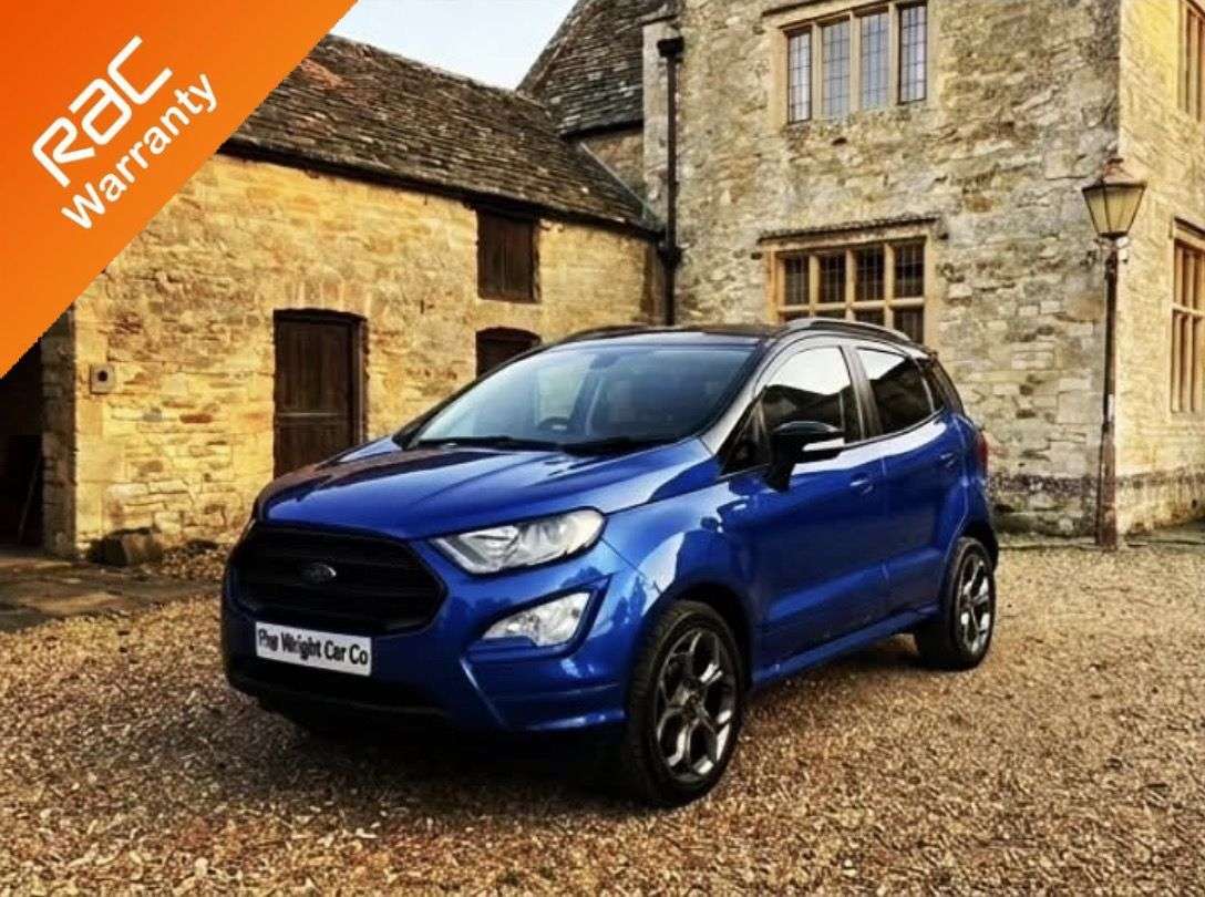 A 2019 FORD ECOSPORT 1.0T EcoBoost GPF ST-Line SUV 5dr Petrol Auto Euro 6 (s/s) (125 ps) Car Fin A 2019 FORD ECOSPORT 1.0T EcoBoost GPF ST-Line SUV 5dr Petrol Auto Euro 6 (s/s) (125 ps) Car Fin