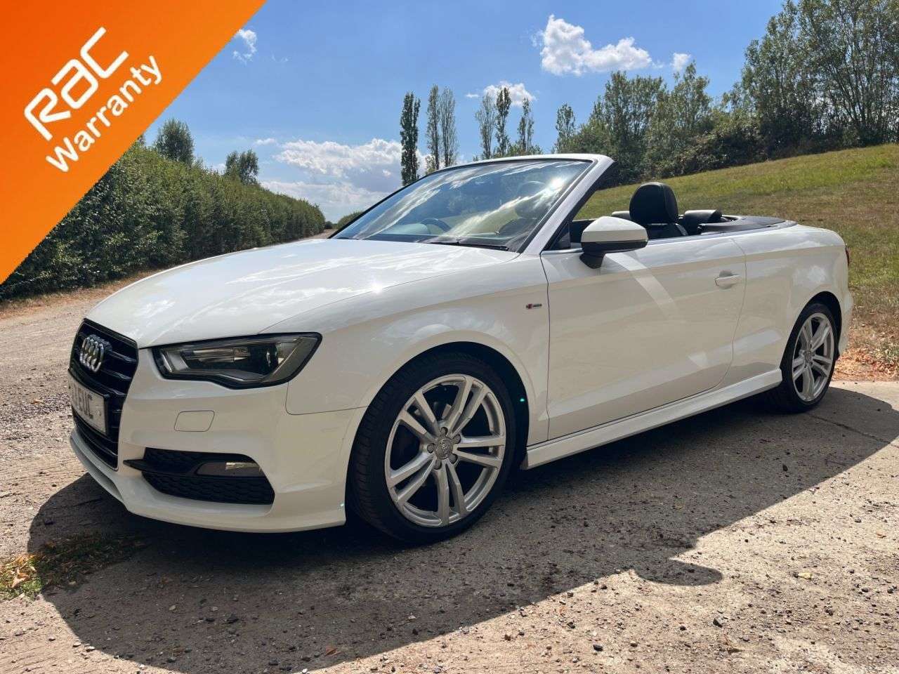 A 2016 AUDI A3 CABRIOLET 1.4 TFSI CoD S line Convertible 2dr Petrol Manual Euro 6 (s/s) (Nav) (150 p A 2016 AUDI A3 CABRIOLET 1.4 TFSI CoD S line Convertible 2dr Petrol Manual Euro 6 (s/s) (Nav) (150 p