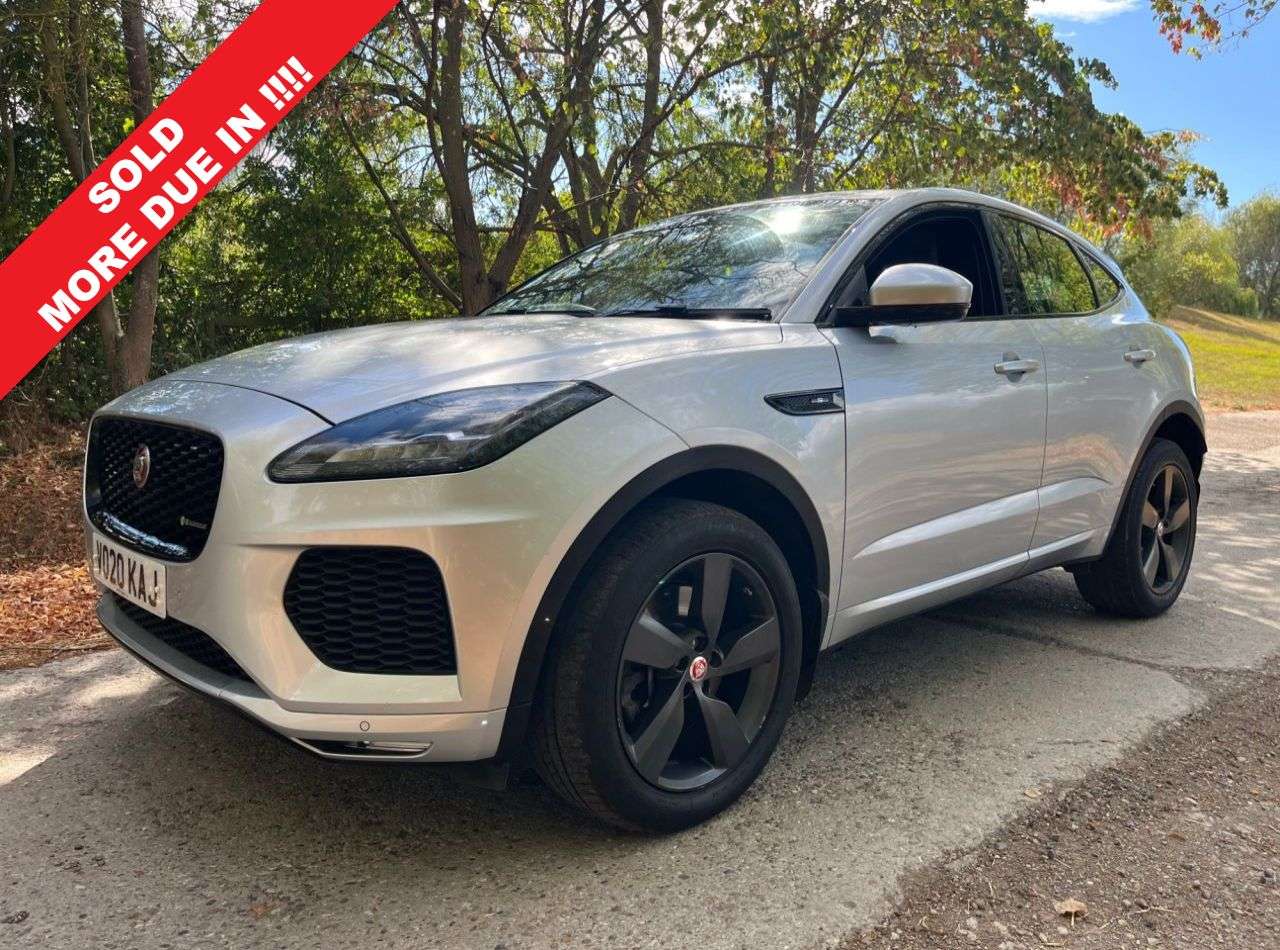 A 2020 JAGUAR E-PACE 2.0 P200 R-Dynamic S SUV 5dr Petrol Auto AWD Euro 6 (s/s) (200 ps) Car Fina A 2020 JAGUAR E-PACE 2.0 P200 R-Dynamic S SUV 5dr Petrol Auto AWD Euro 6 (s/s) (200 ps) Car Fina