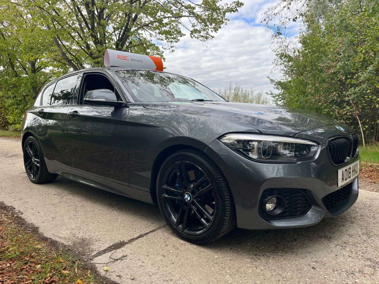 A 2018 BMW 1 SERIES 1.5 118i M Sport Shadow Edition Hatchback 5dr Petrol Manual Euro 6 (s/s) (1 A 2018 BMW 1 SERIES 1.5 118i M Sport Shadow Edition Hatchback 5dr Petrol Manual Euro 6 (s/s) (1