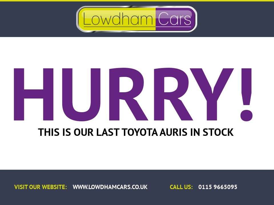 2013 TOYOTA AURIS 2013 TOYOTA AURIS