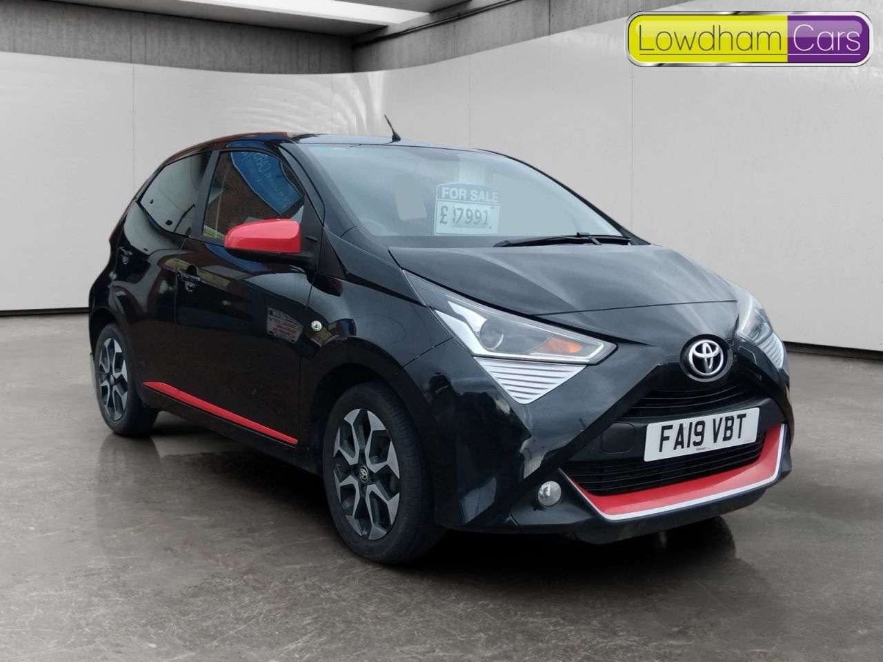 A 2019 TOYOTA AYGO 1.0 VVT-i x-trend Hatchback 5dr Petrol Manual Euro 6 (71 ps) A 2019 TOYOTA AYGO 1.0 VVT-i x-trend Hatchback 5dr Petrol Manual Euro 6 (71 ps)