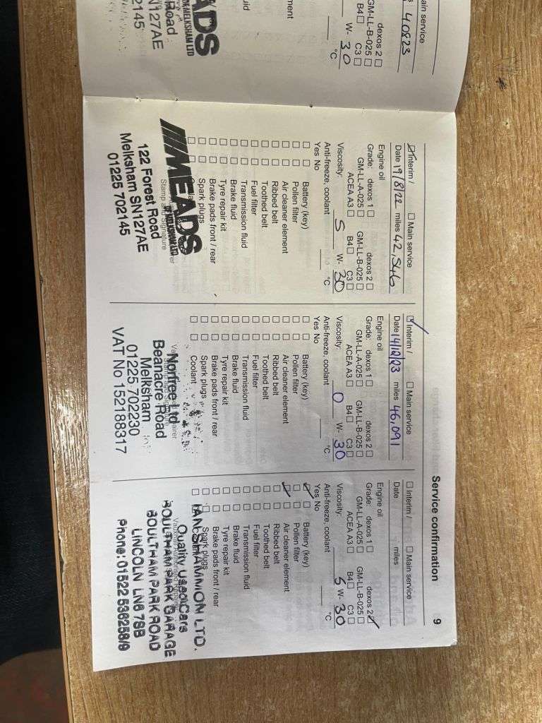 2011 VAUXHALL MERIVA 2011 VAUXHALL MERIVA