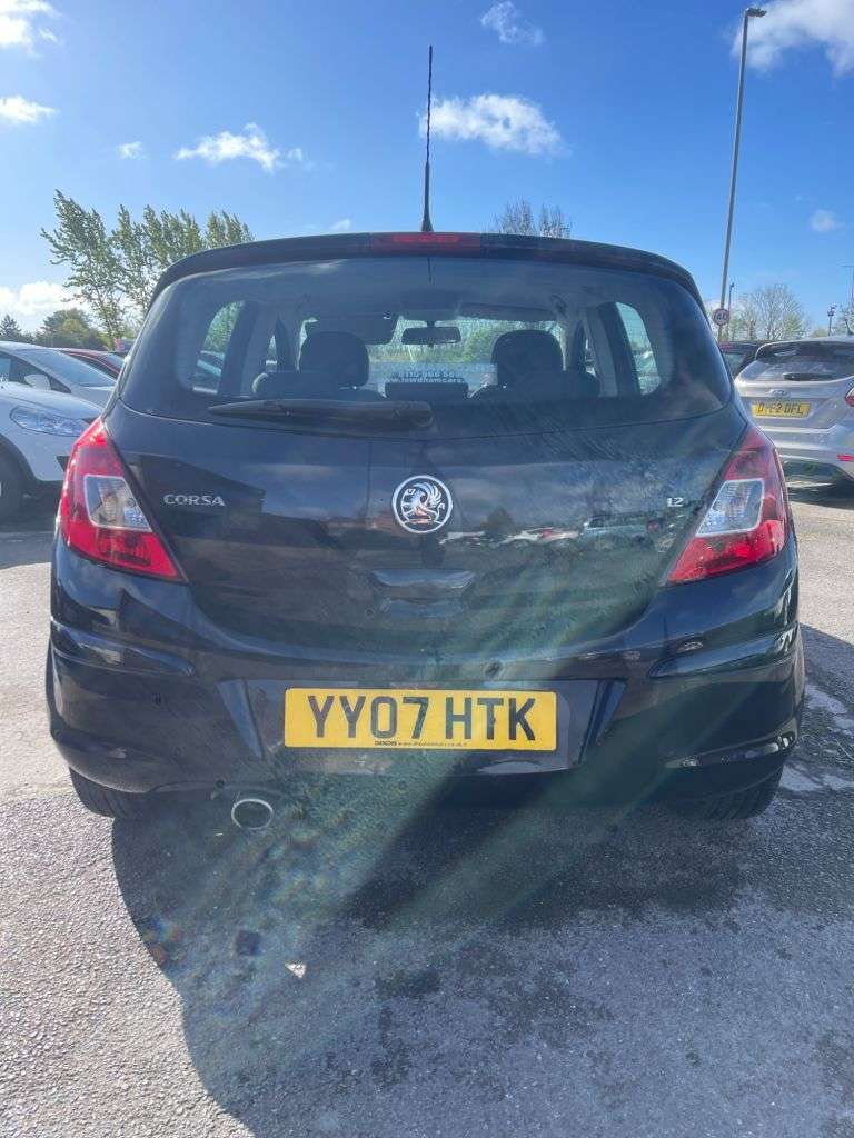 A 2007 VAUXHALL CORSA 1.2i 16v SXi Hatchback 5dr Petrol Manual (146 g/km, 79 bhp) A 2007 VAUXHALL CORSA 1.2i 16v SXi Hatchback 5dr Petrol Manual (146 g/km, 79 bhp)