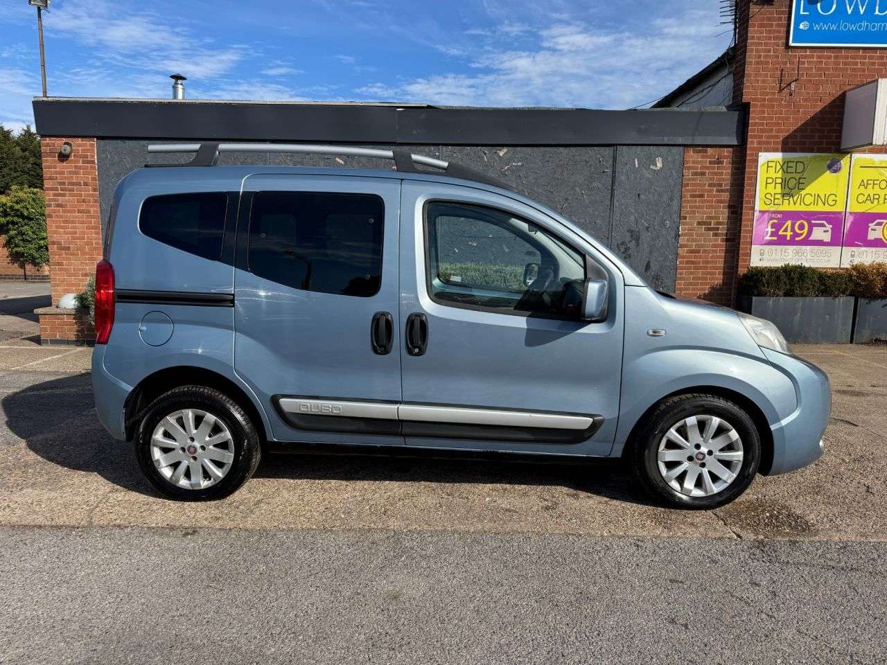 A 2012 FIAT QUBO 1.3 MultiJet Trekking MPV 5dr Diesel Manual Euro 5 (s/s) (95 bhp) A 2012 FIAT QUBO 1.3 MultiJet Trekking MPV 5dr Diesel Manual Euro 5 (s/s) (95 bhp)