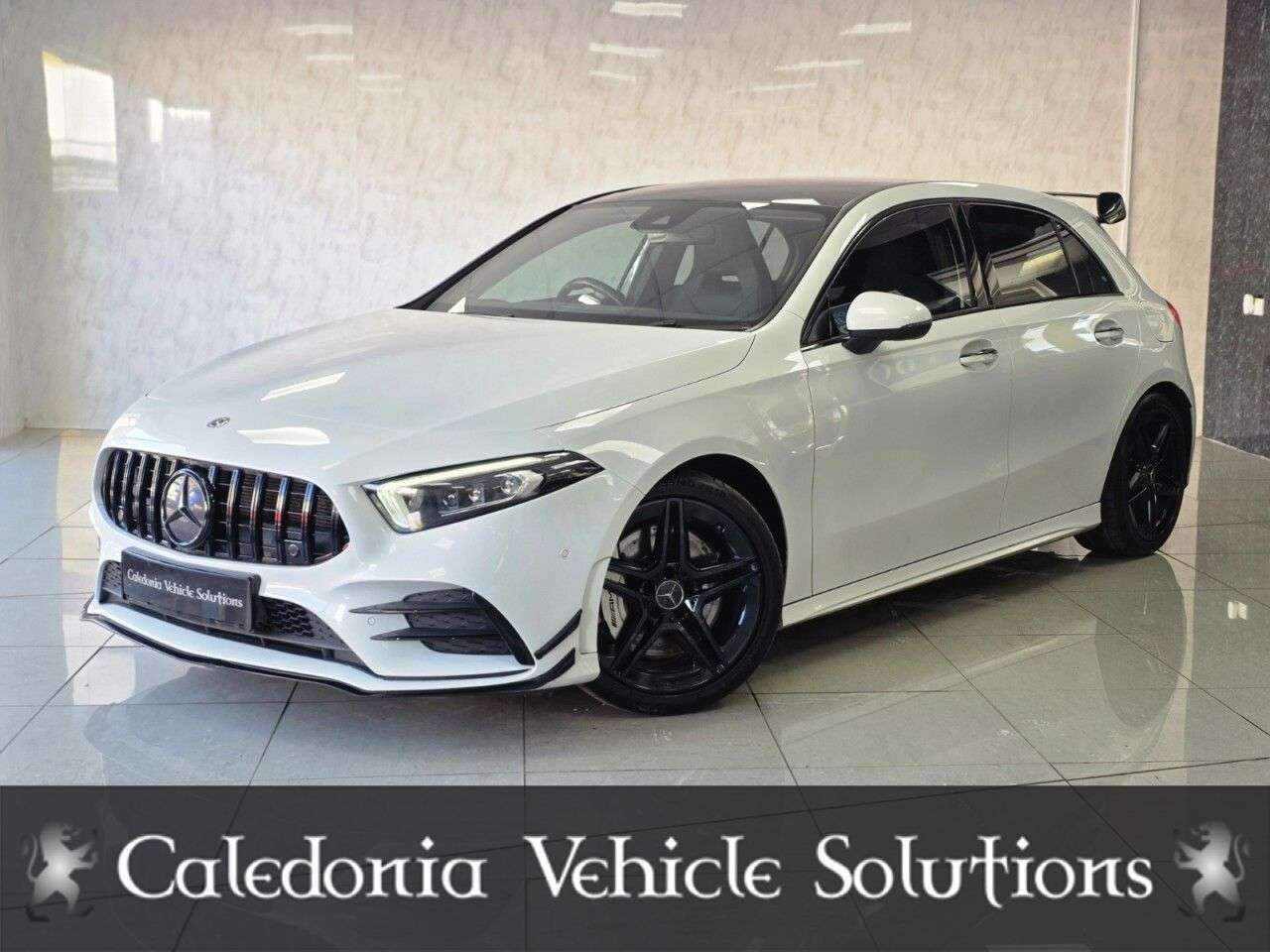A 2020 MERCEDES-BENZ A CLASS 2.0 A35 AMG (Premium Plus) Hatchback 5dr Petrol SpdS DCT 4MATIC Euro 6 (s/s A 2020 MERCEDES-BENZ A CLASS 2.0 A35 AMG (Premium Plus) Hatchback 5dr Petrol SpdS DCT 4MATIC Euro 6 (s/s
