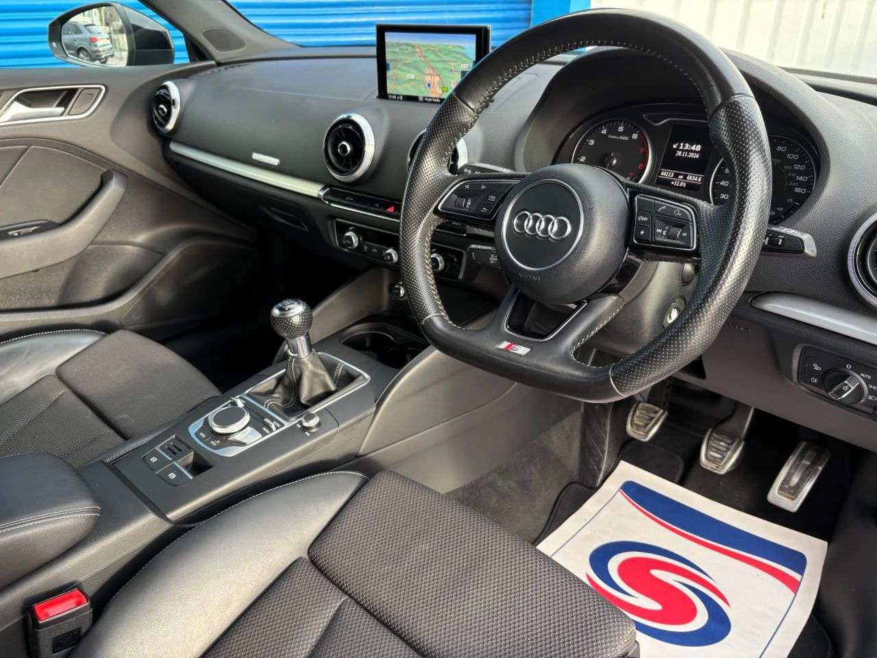 A 2017 AUDI A3 1.4 TFSI CoD Black Edition Sportback 5dr Petrol Manual Euro 6 (s/s) (150 ps A 2017 AUDI A3 1.4 TFSI CoD Black Edition Sportback 5dr Petrol Manual Euro 6 (s/s) (150 ps