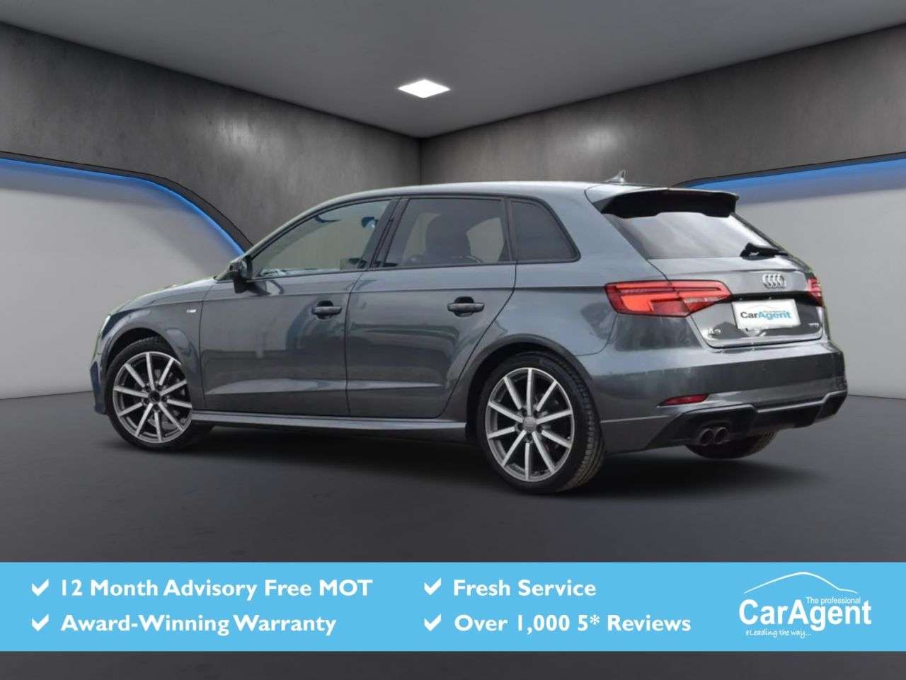 A 2017 AUDI A3 1.4 TFSI CoD Black Edition Sportback 5dr Petrol Manual Euro 6 (s/s) (150 ps A 2017 AUDI A3 1.4 TFSI CoD Black Edition Sportback 5dr Petrol Manual Euro 6 (s/s) (150 ps