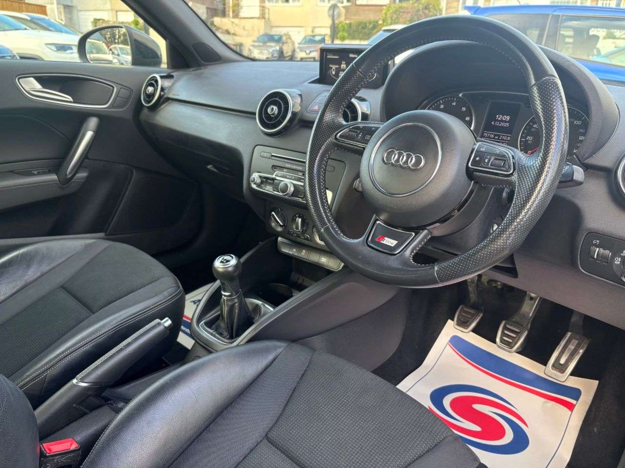 A 2017 AUDI A1 1.4 TFSI S line Hatchback 3dr Petrol Manual Euro 6 (s/s) (125 ps) A 2017 AUDI A1 1.4 TFSI S line Hatchback 3dr Petrol Manual Euro 6 (s/s) (125 ps)
