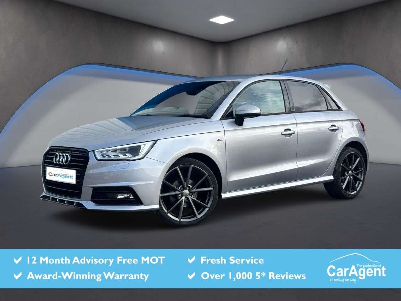 A 2018 AUDI A1 1.0 TFSI Black Edition Sportback 5dr Petrol Manual Euro 6 (s/s) (Nav) (95 p A 2018 AUDI A1 1.0 TFSI Black Edition Sportback 5dr Petrol Manual Euro 6 (s/s) (Nav) (95 p