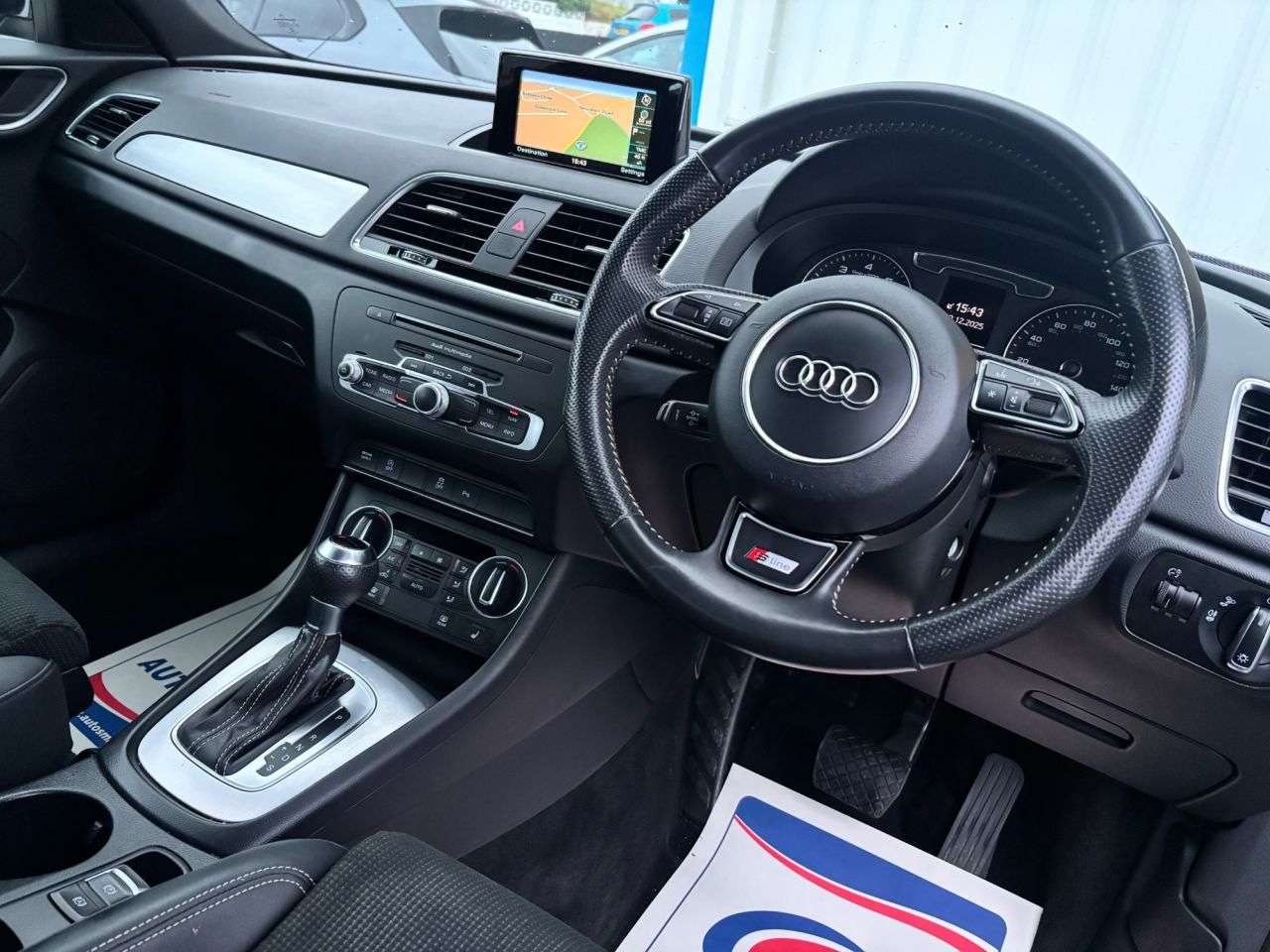 A 2018 AUDI Q3 1.4 TFSI CoD S line Edition SUV 5dr Petrol S Tronic Euro 6 (s/s) (150 ps) A 2018 AUDI Q3 1.4 TFSI CoD S line Edition SUV 5dr Petrol S Tronic Euro 6 (s/s) (150 ps)