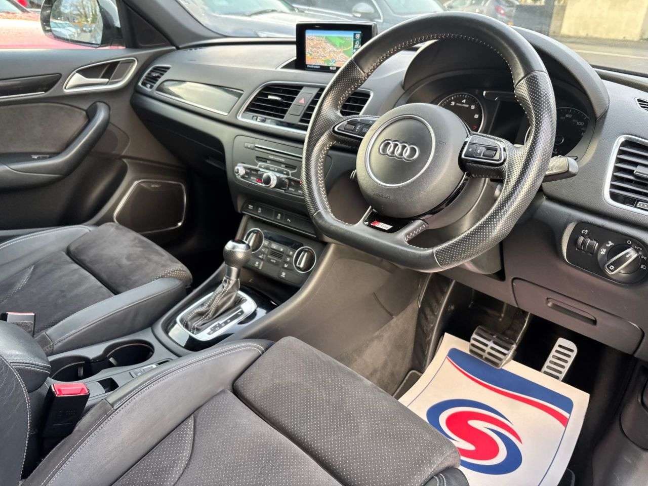 A 2018 AUDI Q3 1.4 TFSI CoD Black Edition SUV 5dr Petrol S Tronic Euro 6 (s/s) (150 ps) A 2018 AUDI Q3 1.4 TFSI CoD Black Edition SUV 5dr Petrol S Tronic Euro 6 (s/s) (150 ps)