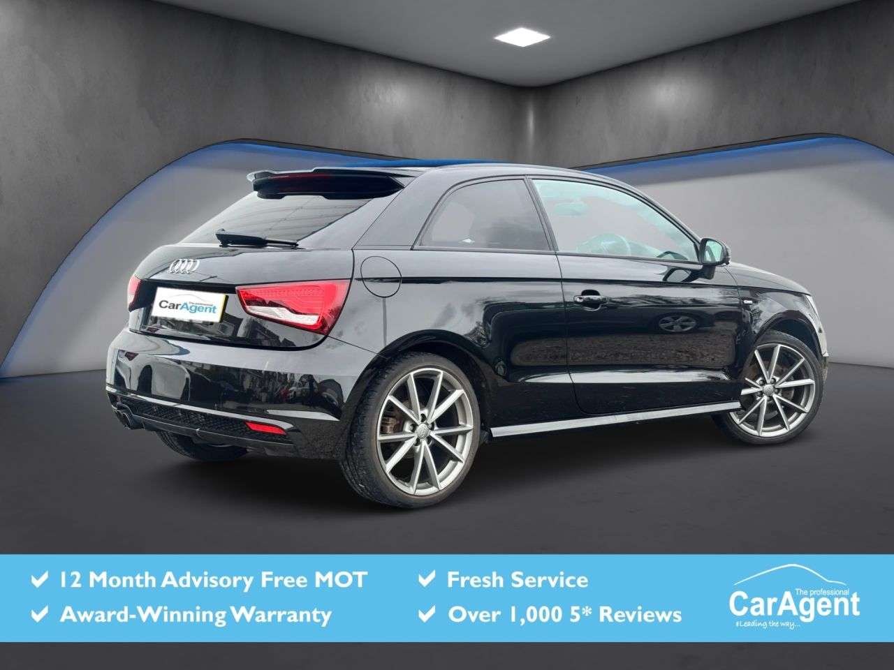 A 2017 AUDI A1 1.4 TFSI CoD Black Edition Hatchback 3dr Petrol Manual Euro 6 (s/s) (150 ps A 2017 AUDI A1 1.4 TFSI CoD Black Edition Hatchback 3dr Petrol Manual Euro 6 (s/s) (150 ps