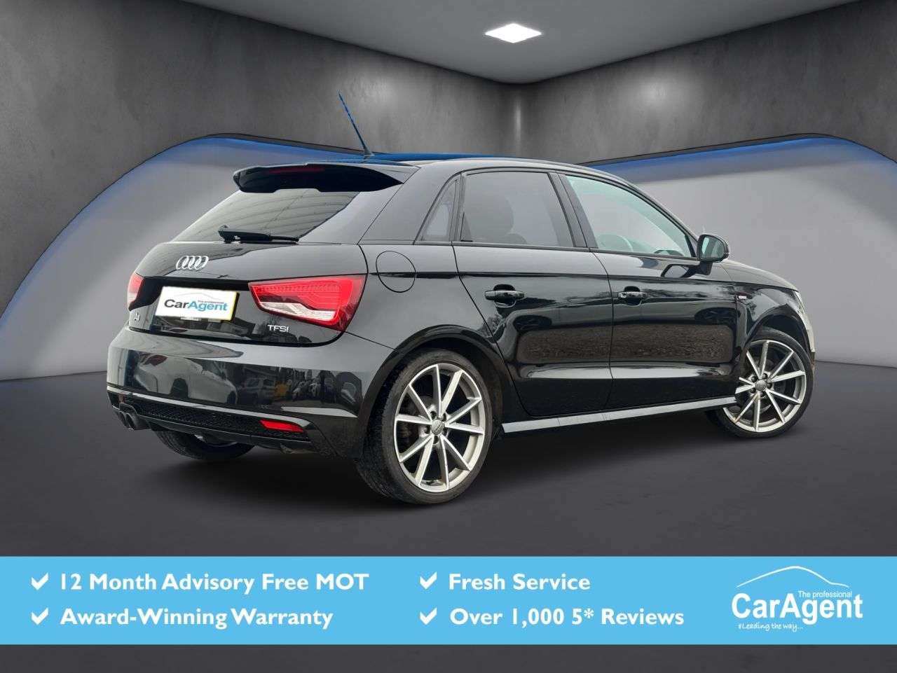 A 2018 AUDI A1 1.4 TFSI Black Edition Sportback 5dr Petrol S Tronic Euro 6 (s/s) (Nav) (12 A 2018 AUDI A1 1.4 TFSI Black Edition Sportback 5dr Petrol S Tronic Euro 6 (s/s) (Nav) (12