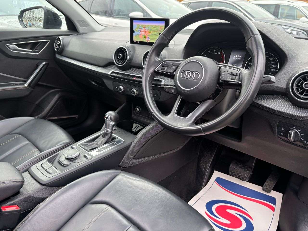 A 2017 AUDI Q2 2.0 TFSI Edition 1 SUV 5dr Petrol S Tronic quattro Euro 6 (s/s) (190 ps) A 2017 AUDI Q2 2.0 TFSI Edition 1 SUV 5dr Petrol S Tronic quattro Euro 6 (s/s) (190 ps)