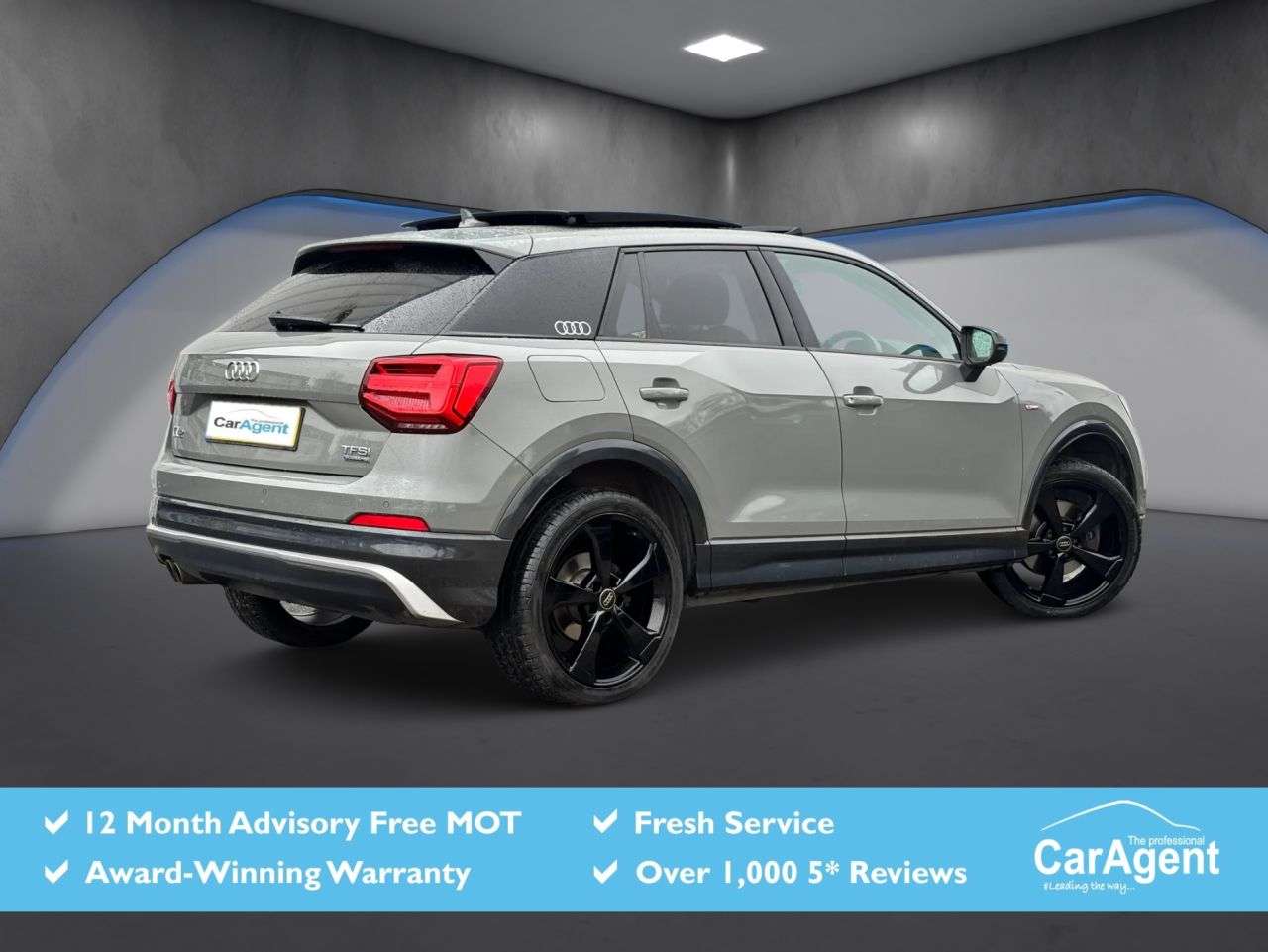 A 2017 AUDI Q2 2.0 TFSI Edition 1 SUV 5dr Petrol S Tronic quattro Euro 6 (s/s) (190 ps) A 2017 AUDI Q2 2.0 TFSI Edition 1 SUV 5dr Petrol S Tronic quattro Euro 6 (s/s) (190 ps)