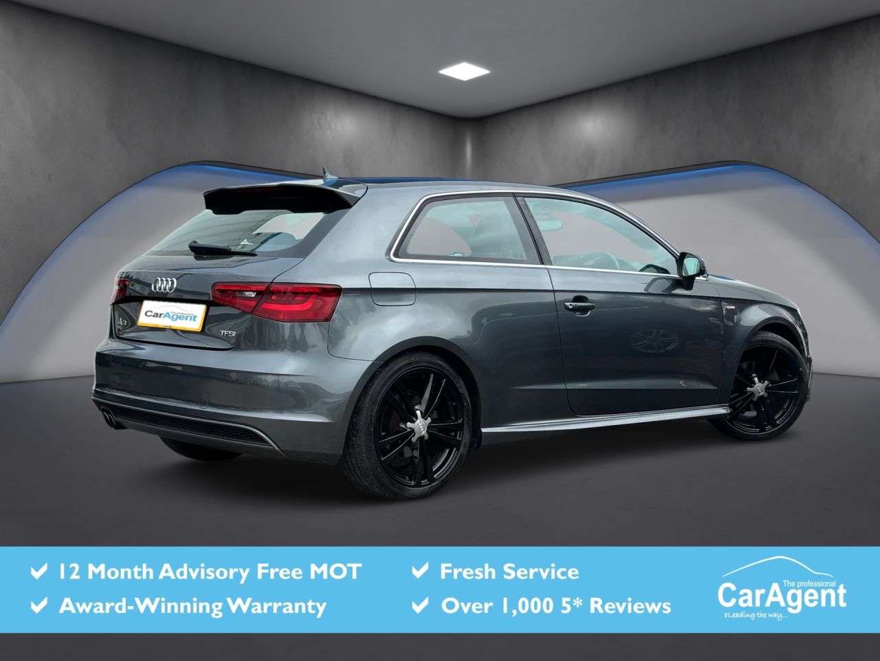 A 2013 AUDI A3 1.4 TFSI CoD S line Hatchback 3dr Petrol Manual Euro 6 (s/s) (140 ps) A 2013 AUDI A3 1.4 TFSI CoD S line Hatchback 3dr Petrol Manual Euro 6 (s/s) (140 ps)