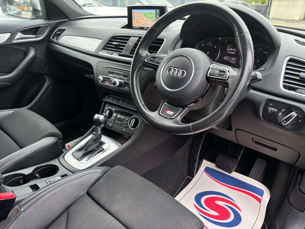 A 2017 AUDI Q3 2.0 TDI S line Edition SUV 5dr Diesel S Tronic quattro Euro 6 (s/s) (150 ps A 2017 AUDI Q3 2.0 TDI S line Edition SUV 5dr Diesel S Tronic quattro Euro 6 (s/s) (150 ps