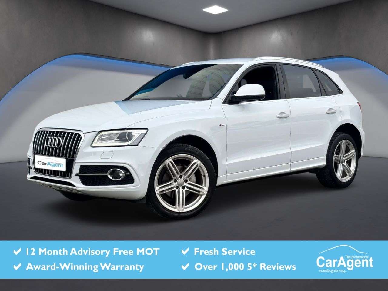 A 2016 AUDI Q5 2.0 TDI S line Plus SUV 5dr Diesel S Tronic quattro Euro 6 (s/s) (190 ps) A 2016 AUDI Q5 2.0 TDI S line Plus SUV 5dr Diesel S Tronic quattro Euro 6 (s/s) (190 ps)