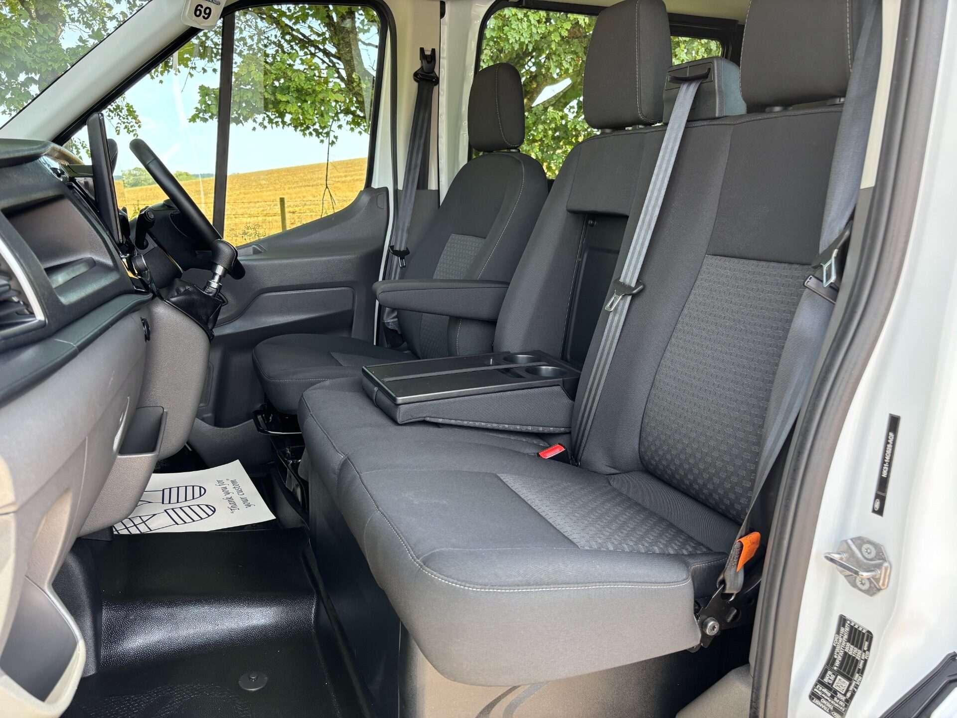A 2024 FORD TRANSIT 350 L3 H2 130 ps Trend Double Cab in Van - Air Con A 2024 FORD TRANSIT 350 L3 H2 130 ps Trend Double Cab in Van - Air Con