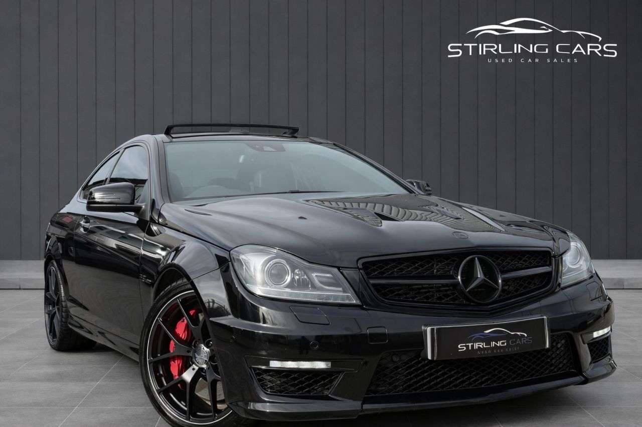 A 2014 MERCEDES-BENZ C-CLASS 6.3 C63 V8 AMG Edition 507 Coupe 2dr Petrol SpdS MCT Euro 5 (507 ps) FINANC A 2014 MERCEDES-BENZ C-CLASS 6.3 C63 V8 AMG Edition 507 Coupe 2dr Petrol SpdS MCT Euro 5 (507 ps) FINANC