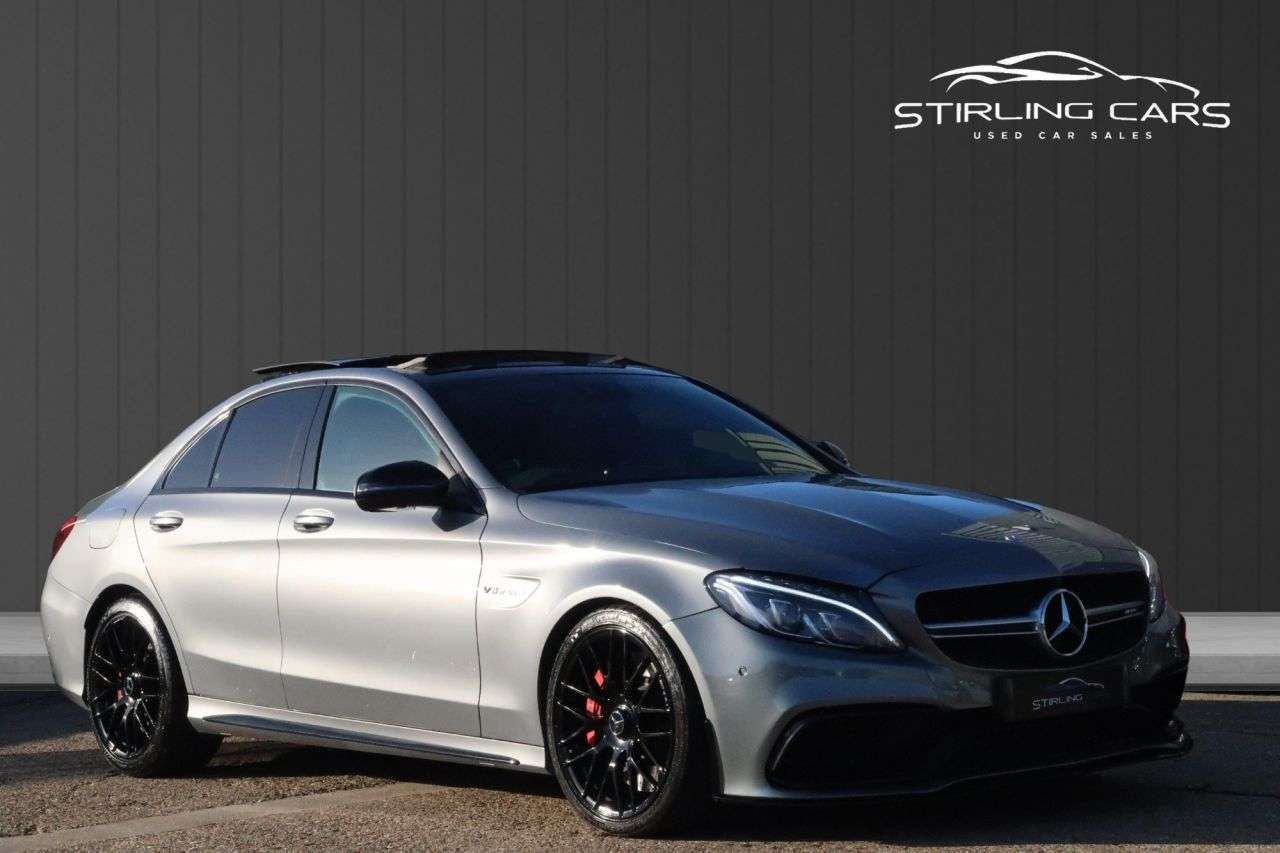 A 2016 MERCEDES-BENZ C-CLASS 4.0 C63 V8 BiTurbo AMG S (Premium) Saloon 4dr Petrol SpdS MCT Euro 6 (s/s) A 2016 MERCEDES-BENZ C-CLASS 4.0 C63 V8 BiTurbo AMG S (Premium) Saloon 4dr Petrol SpdS MCT Euro 6 (s/s)