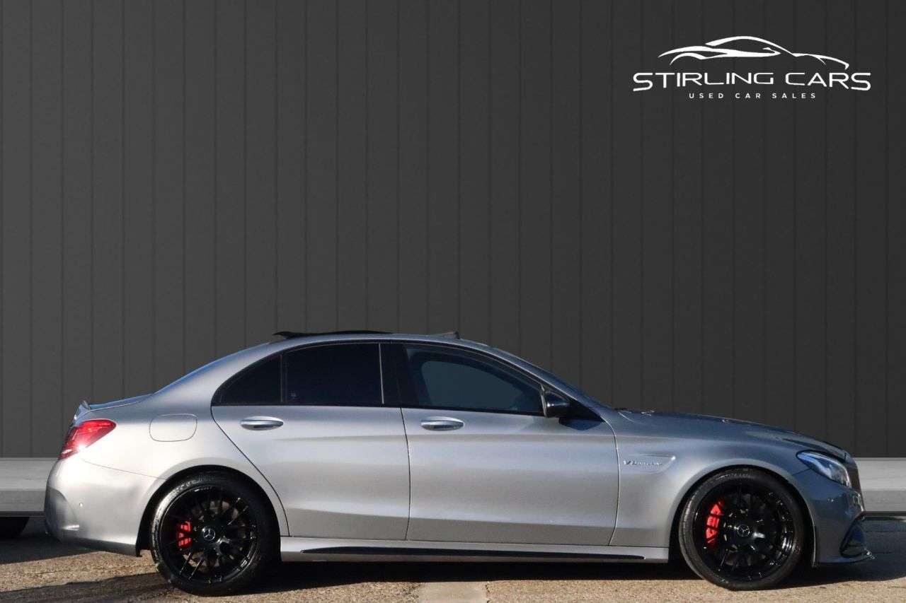 A 2016 MERCEDES-BENZ C-CLASS 4.0 C63 V8 BiTurbo AMG S (Premium) Saloon 4dr Petrol SpdS MCT Euro 6 (s/s) A 2016 MERCEDES-BENZ C-CLASS 4.0 C63 V8 BiTurbo AMG S (Premium) Saloon 4dr Petrol SpdS MCT Euro 6 (s/s)