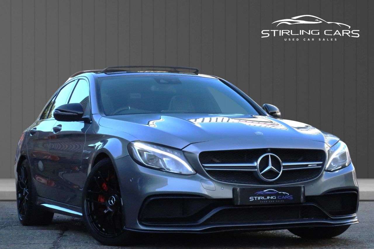A 2016 MERCEDES-BENZ C-CLASS 4.0 C63 V8 BiTurbo AMG S (Premium) Saloon 4dr Petrol SpdS MCT Euro 6 (s/s) A 2016 MERCEDES-BENZ C-CLASS 4.0 C63 V8 BiTurbo AMG S (Premium) Saloon 4dr Petrol SpdS MCT Euro 6 (s/s)