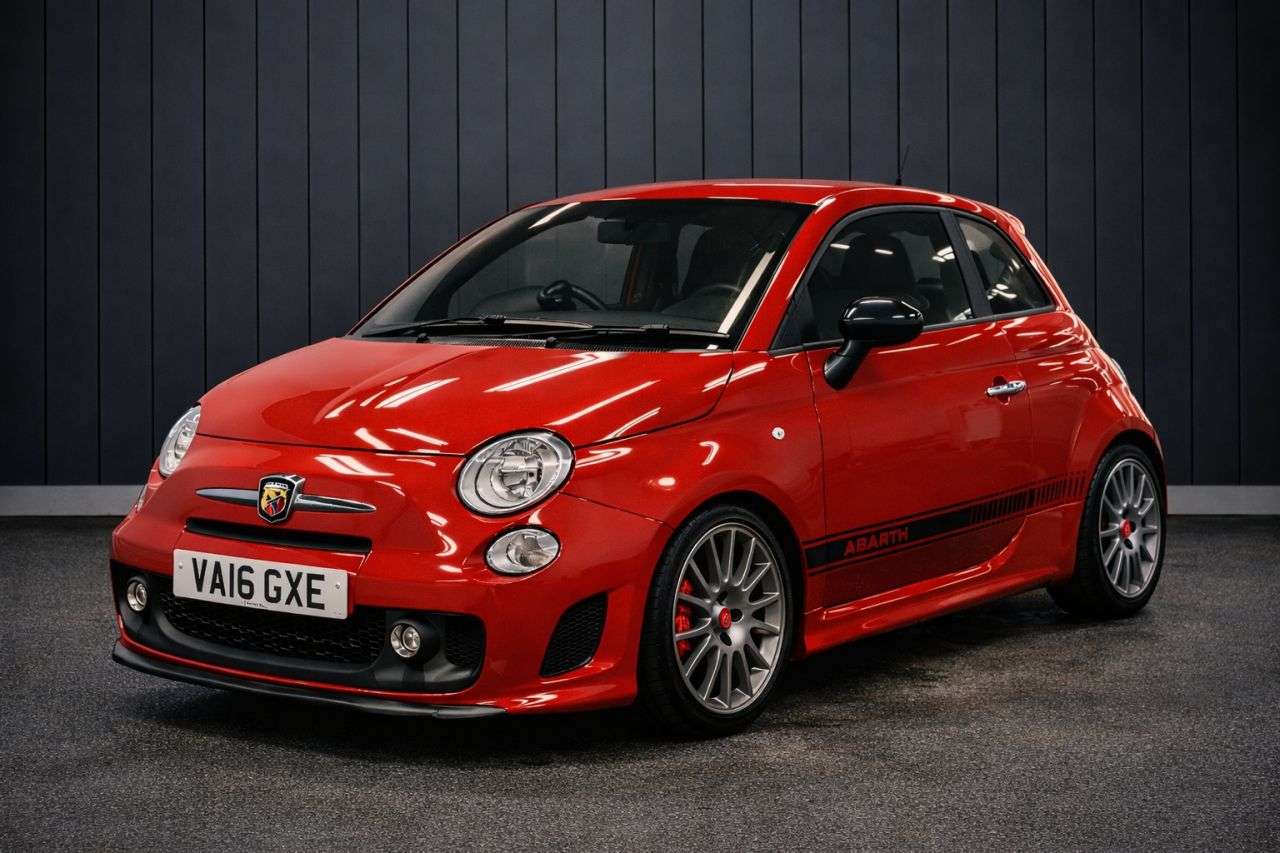 A 2016 ABARTH 595 1.4 T-Jet Trofeo Hatchback 3dr Petrol Manual Euro 6 (140 ps) FINANCE+WARRAN A 2016 ABARTH 595 1.4 T-Jet Trofeo Hatchback 3dr Petrol Manual Euro 6 (140 ps) FINANCE+WARRAN