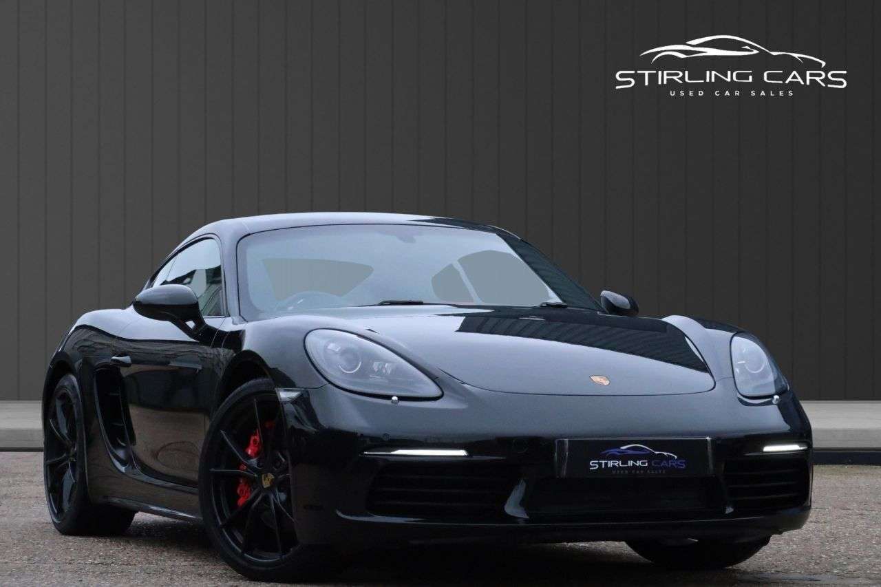 A 2018 PORSCHE 718 CAYMAN 2.5T S Coupe 2dr Petrol PDK Euro 6 (s/s) (350 ps) FINANCE+WARRANTY+SERVICE A 2018 PORSCHE 718 CAYMAN 2.5T S Coupe 2dr Petrol PDK Euro 6 (s/s) (350 ps) FINANCE+WARRANTY+SERVICE