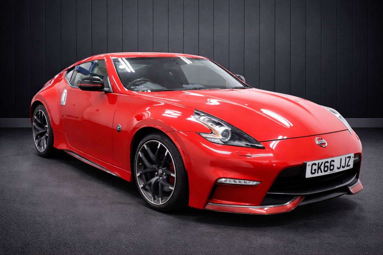 A 0 NISSAN 370 Z 3.7 V6 Nismo Coupe 3dr Petrol Manual Euro 6 (344 ps) FINANCE+WARRANTY+SERVI A 0 NISSAN 370 Z 3.7 V6 Nismo Coupe 3dr Petrol Manual Euro 6 (344 ps) FINANCE+WARRANTY+SERVI