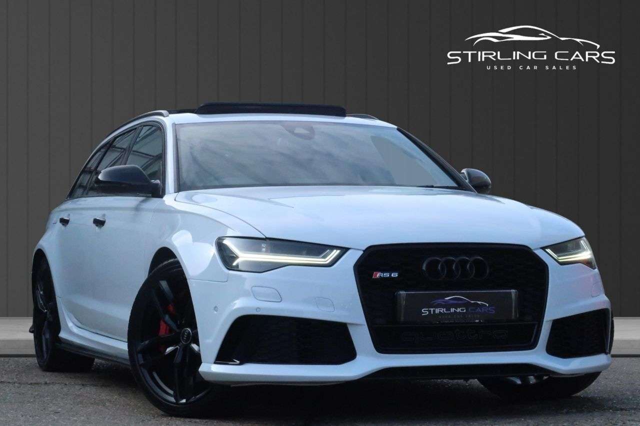 A 2016 AUDI RS6 AVANT 4.0 TFSI V8 Estate 5dr Petrol Tiptronic quattro Euro 6 (s/s) (560 ps) FINAN A 2016 AUDI RS6 AVANT 4.0 TFSI V8 Estate 5dr Petrol Tiptronic quattro Euro 6 (s/s) (560 ps) FINAN