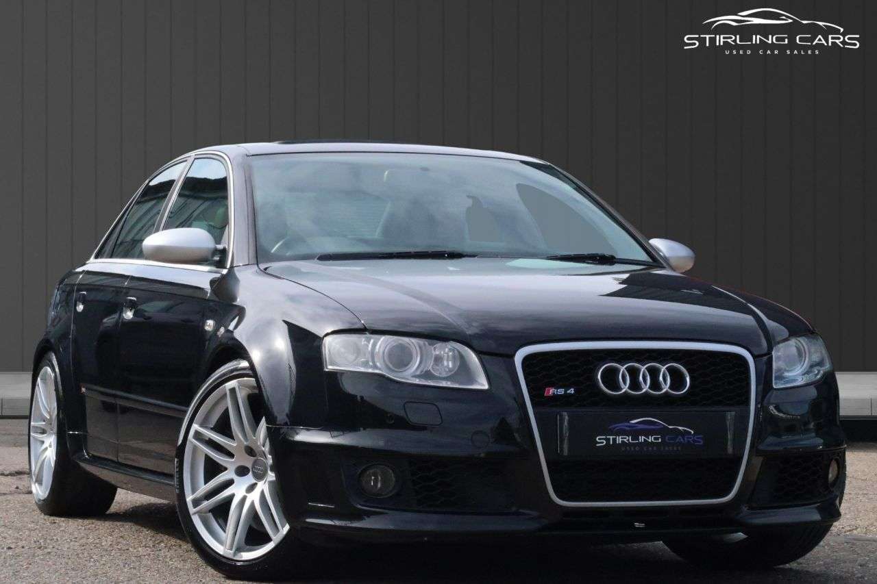 A 2007 AUDI RS4 4.2 Saloon 4dr Petrol Manual quattro (324 g/km, 415 bhp) FINANCE+WARRANTY+S A 2007 AUDI RS4 4.2 Saloon 4dr Petrol Manual quattro (324 g/km, 415 bhp) FINANCE+WARRANTY+S