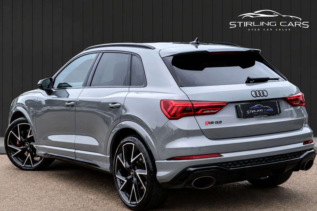 A 2020 AUDI RS Q3 2.5 TFSI SUV 5dr Petrol S Tronic quattro Euro 6 (s/s) (400 ps) FINANCE+WARR A 2020 AUDI RS Q3 2.5 TFSI SUV 5dr Petrol S Tronic quattro Euro 6 (s/s) (400 ps) FINANCE+WARR
