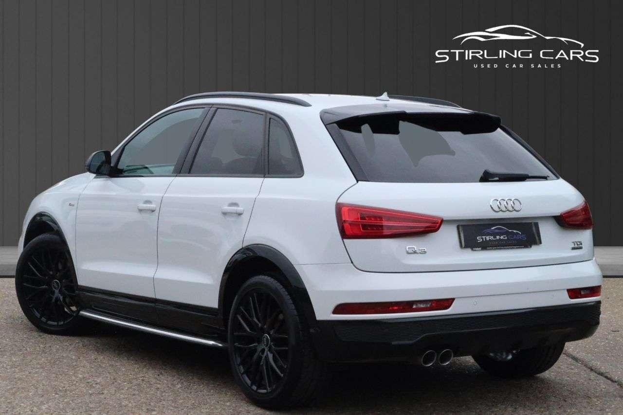 A 2018 AUDI Q3 2.0 TDI Black Edition SUV 5dr Diesel Manual quattro Euro 6 (s/s) (150 ps) F A 2018 AUDI Q3 2.0 TDI Black Edition SUV 5dr Diesel Manual quattro Euro 6 (s/s) (150 ps) F