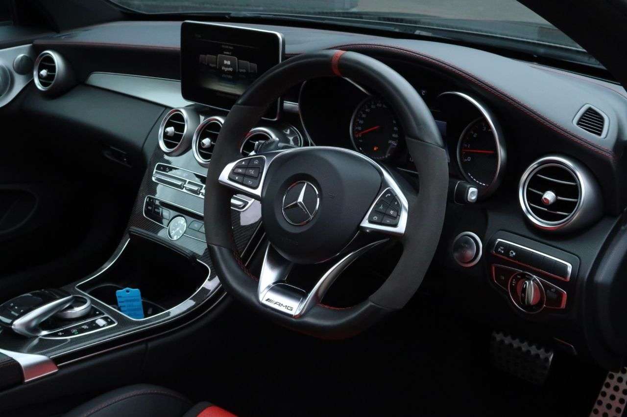 A 2016 MERCEDES-BENZ C-CLASS 4.0 C63 V8 BiTurbo AMG S (Premium) Coupe 2dr Petrol SpdS MCT Euro 6 (s/s) ( A 2016 MERCEDES-BENZ C-CLASS 4.0 C63 V8 BiTurbo AMG S (Premium) Coupe 2dr Petrol SpdS MCT Euro 6 (s/s) (