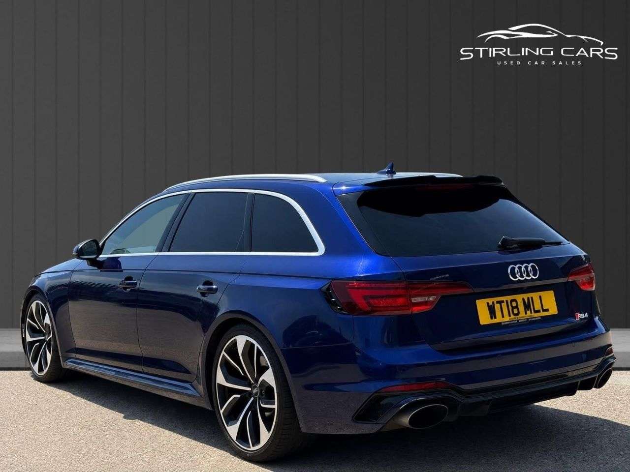 A 2018 AUDI RS4 AVANT 2.9 TFSI V6 Estate 5dr Petrol Tiptronic quattro Euro 6 (s/s) (450 ps) FINAN A 2018 AUDI RS4 AVANT 2.9 TFSI V6 Estate 5dr Petrol Tiptronic quattro Euro 6 (s/s) (450 ps) FINAN