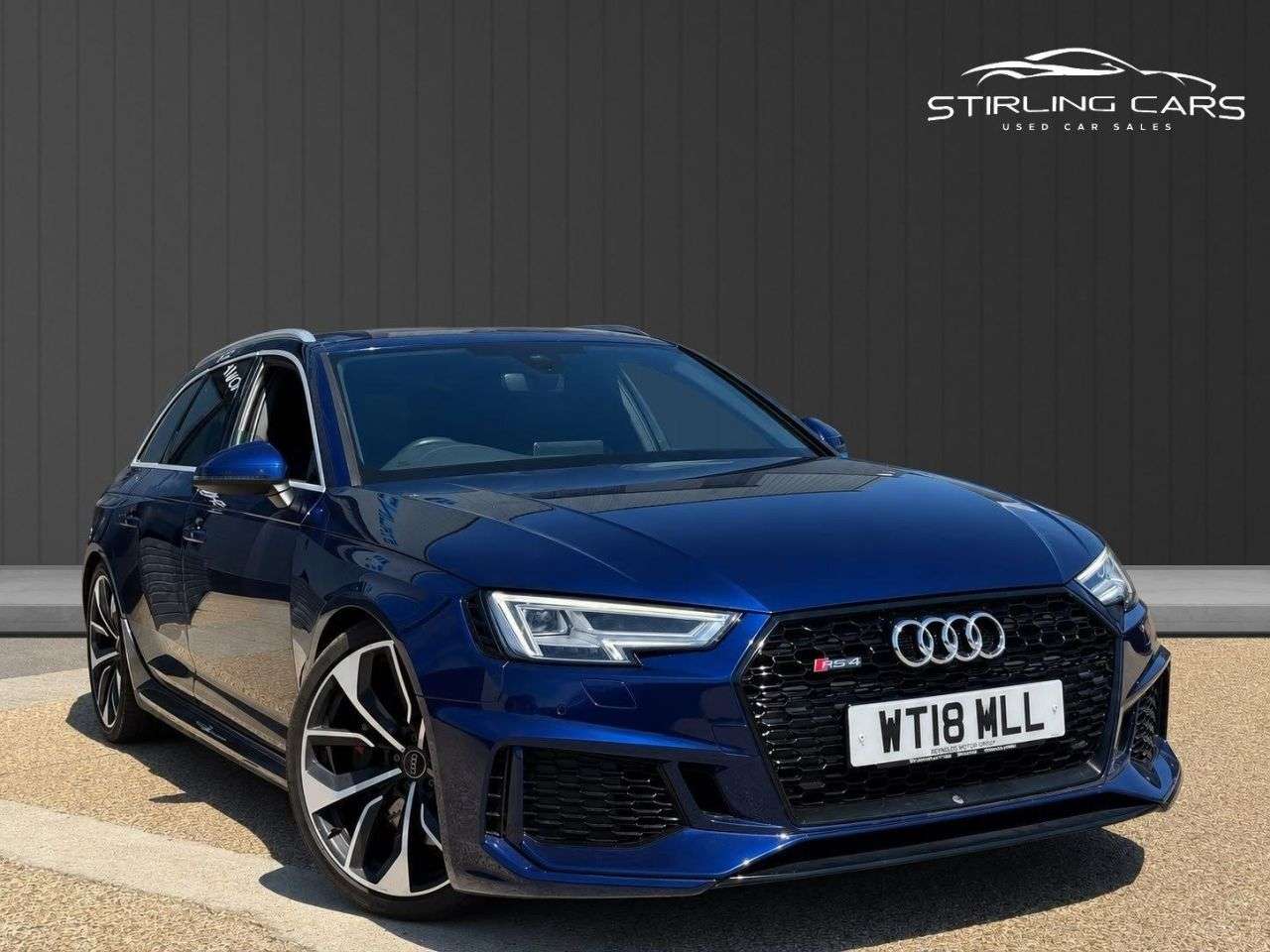 A 2018 AUDI RS4 AVANT 2.9 TFSI V6 Estate 5dr Petrol Tiptronic quattro Euro 6 (s/s) (450 ps) FINAN A 2018 AUDI RS4 AVANT 2.9 TFSI V6 Estate 5dr Petrol Tiptronic quattro Euro 6 (s/s) (450 ps) FINAN