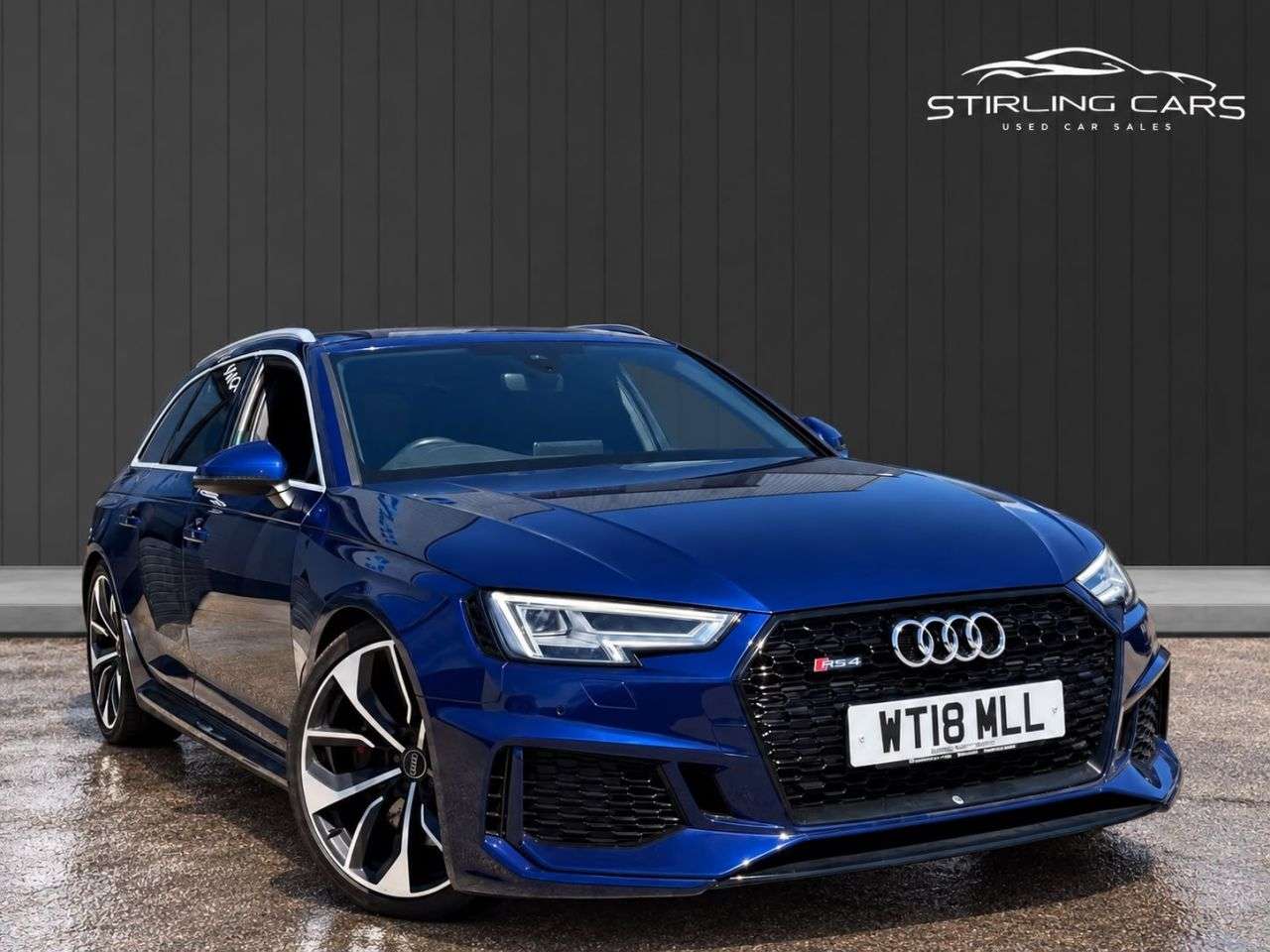 A 2018 AUDI RS4 AVANT 2.9 TFSI V6 Estate 5dr Petrol Tiptronic quattro Euro 6 (s/s) (450 ps) FINAN A 2018 AUDI RS4 AVANT 2.9 TFSI V6 Estate 5dr Petrol Tiptronic quattro Euro 6 (s/s) (450 ps) FINAN