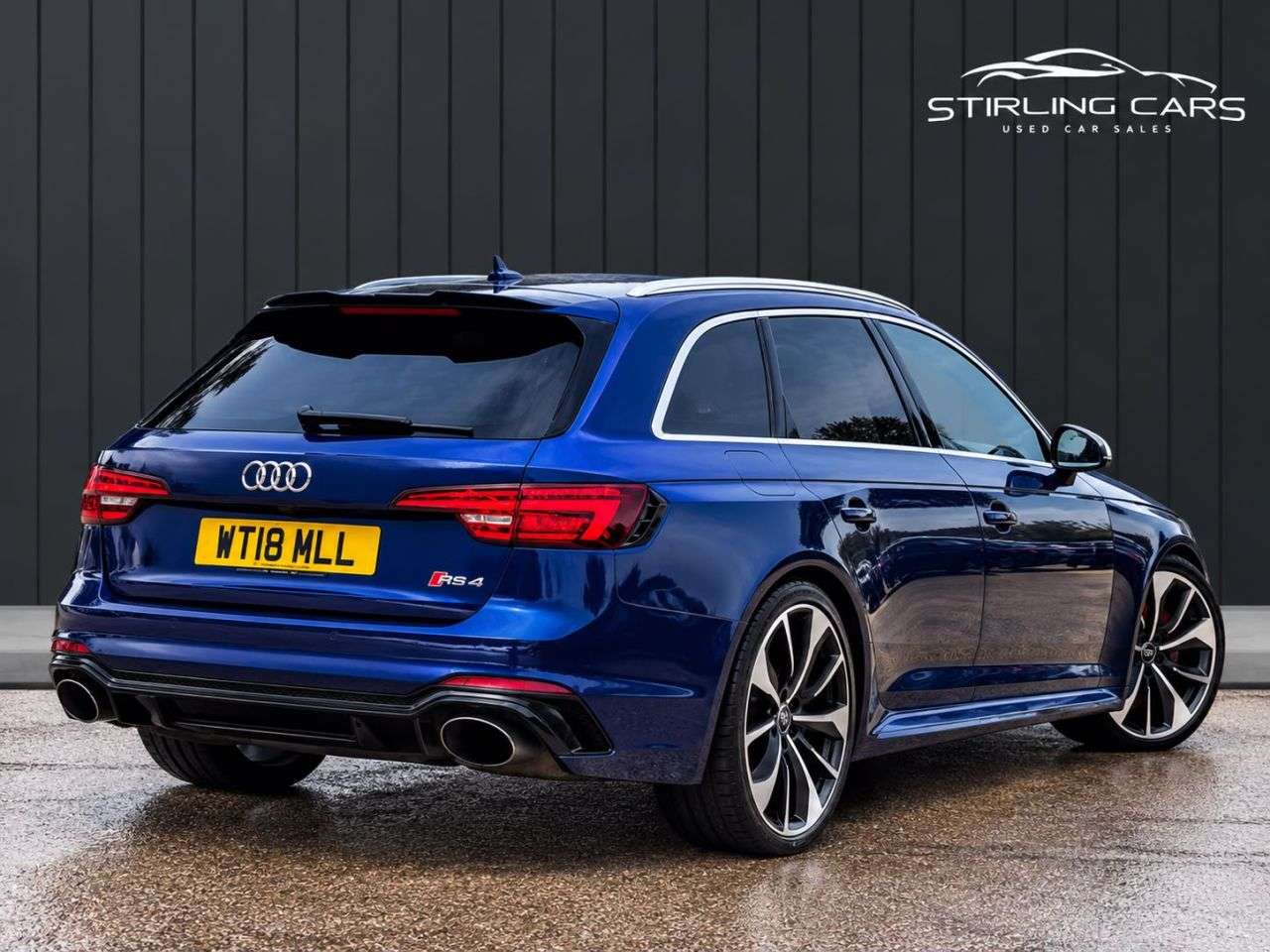 A 2018 AUDI RS4 AVANT 2.9 TFSI V6 Estate 5dr Petrol Tiptronic quattro Euro 6 (s/s) (450 ps) FINAN A 2018 AUDI RS4 AVANT 2.9 TFSI V6 Estate 5dr Petrol Tiptronic quattro Euro 6 (s/s) (450 ps) FINAN