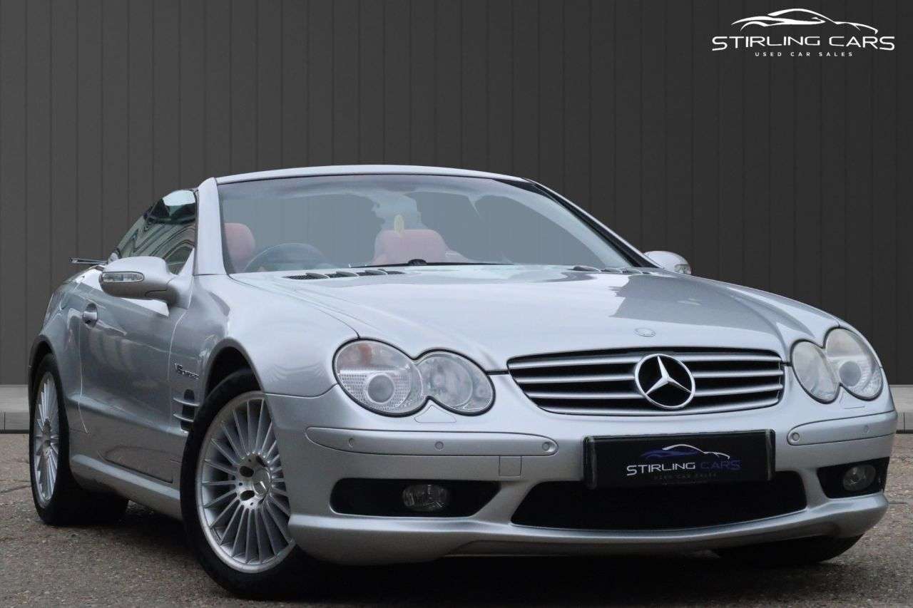 A 2002 MERCEDES-BENZ SL 5.4 SL55 Kompressor AMG Convertible 2dr Petrol Automatic (246 g/km, 476 bhp A 2002 MERCEDES-BENZ SL 5.4 SL55 Kompressor AMG Convertible 2dr Petrol Automatic (246 g/km, 476 bhp