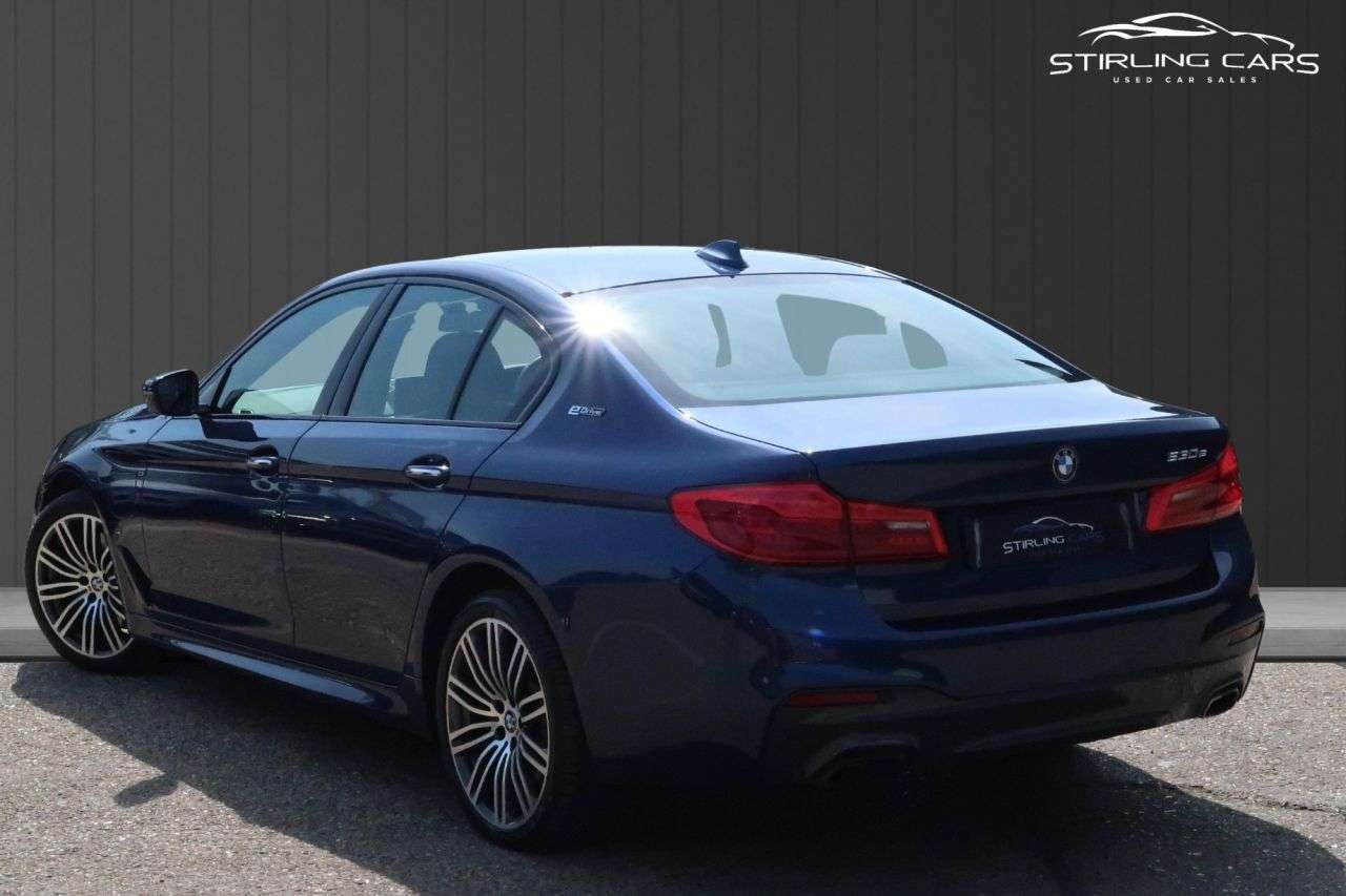 A 2018 BMW 5 SERIES 2.0 530e 9.2kWh M Sport Saloon 4dr Petrol Plug-in Hybrid Auto Euro 6 (s/s) A 2018 BMW 5 SERIES 2.0 530e 9.2kWh M Sport Saloon 4dr Petrol Plug-in Hybrid Auto Euro 6 (s/s)