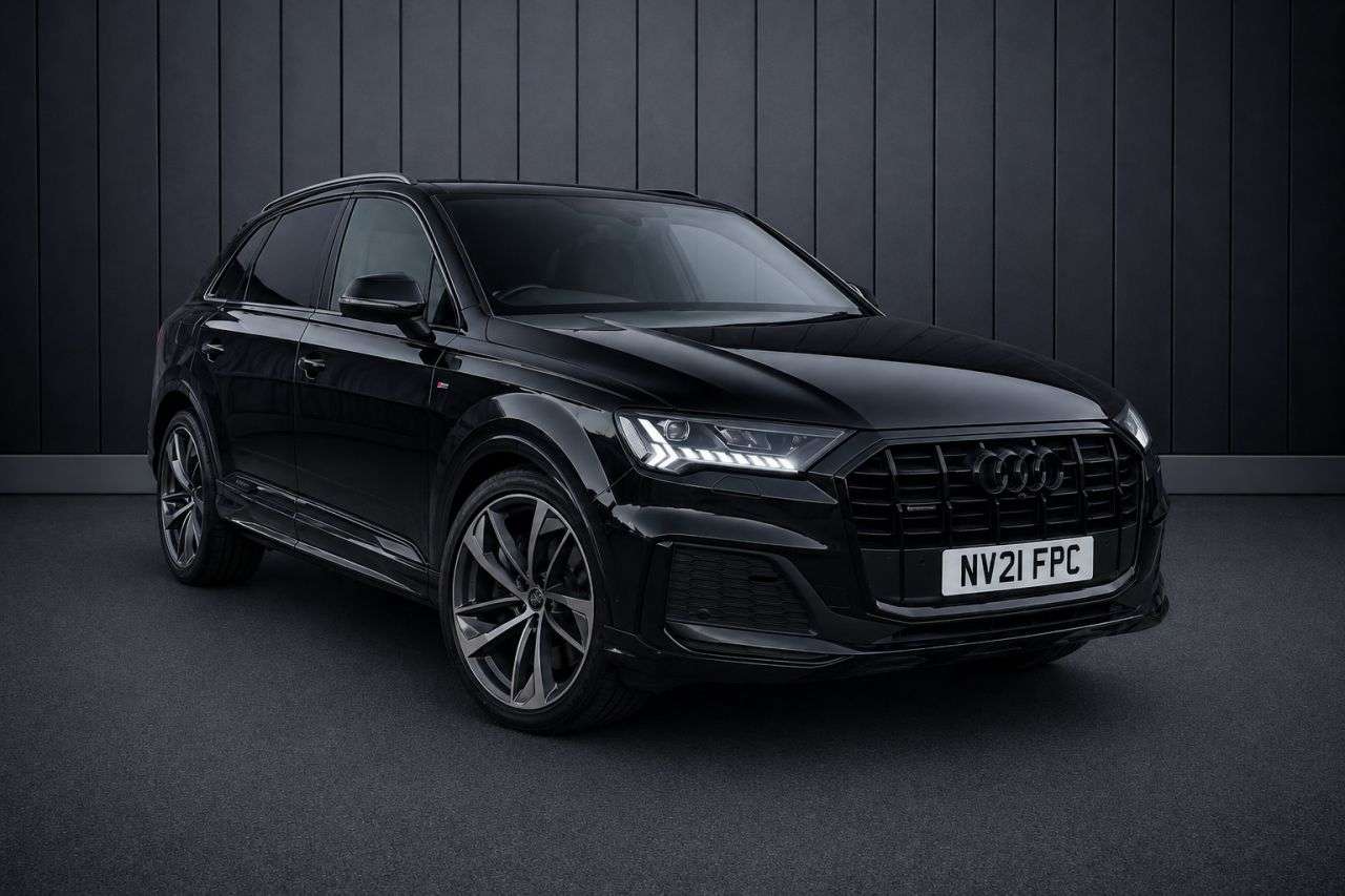 A 2021 AUDI Q7 3.0 TDI V6 50 Black Edition SUV 5dr Diesel Tiptronic quattro Euro 6 (s/s) ( A 2021 AUDI Q7 3.0 TDI V6 50 Black Edition SUV 5dr Diesel Tiptronic quattro Euro 6 (s/s) (
