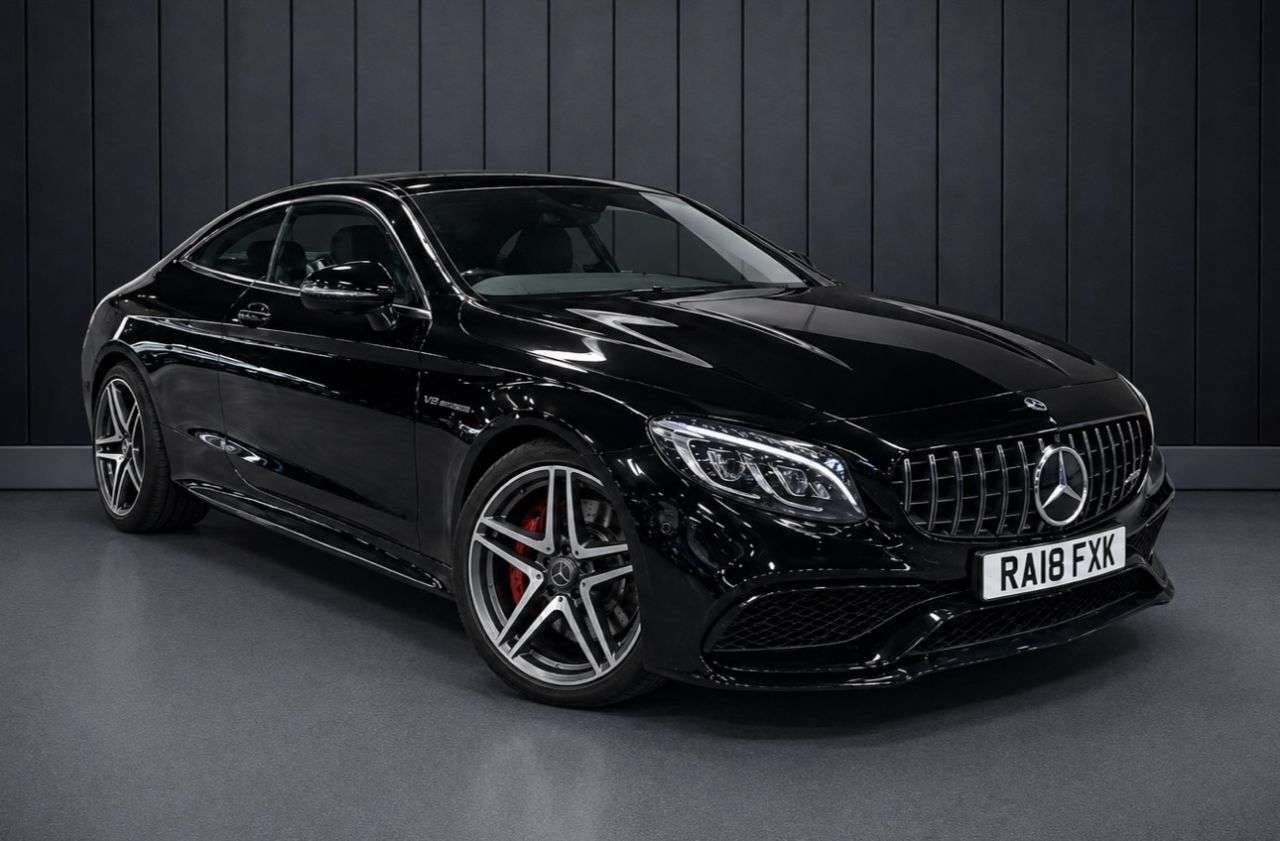 A 2018 MERCEDES-BENZ C-CLASS 4.0 C63 V8 BiTurbo AMG S (Premium) Coupe 2dr Petrol SpdS MCT Euro 6 (s/s) ( A 2018 MERCEDES-BENZ C-CLASS 4.0 C63 V8 BiTurbo AMG S (Premium) Coupe 2dr Petrol SpdS MCT Euro 6 (s/s) (