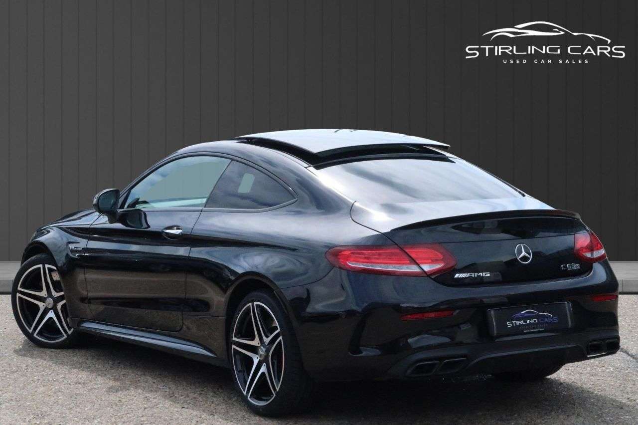 A 2018 MERCEDES-BENZ C-CLASS 4.0 C63 V8 BiTurbo AMG S (Premium) Coupe 2dr Petrol SpdS MCT Euro 6 (s/s) ( A 2018 MERCEDES-BENZ C-CLASS 4.0 C63 V8 BiTurbo AMG S (Premium) Coupe 2dr Petrol SpdS MCT Euro 6 (s/s) (